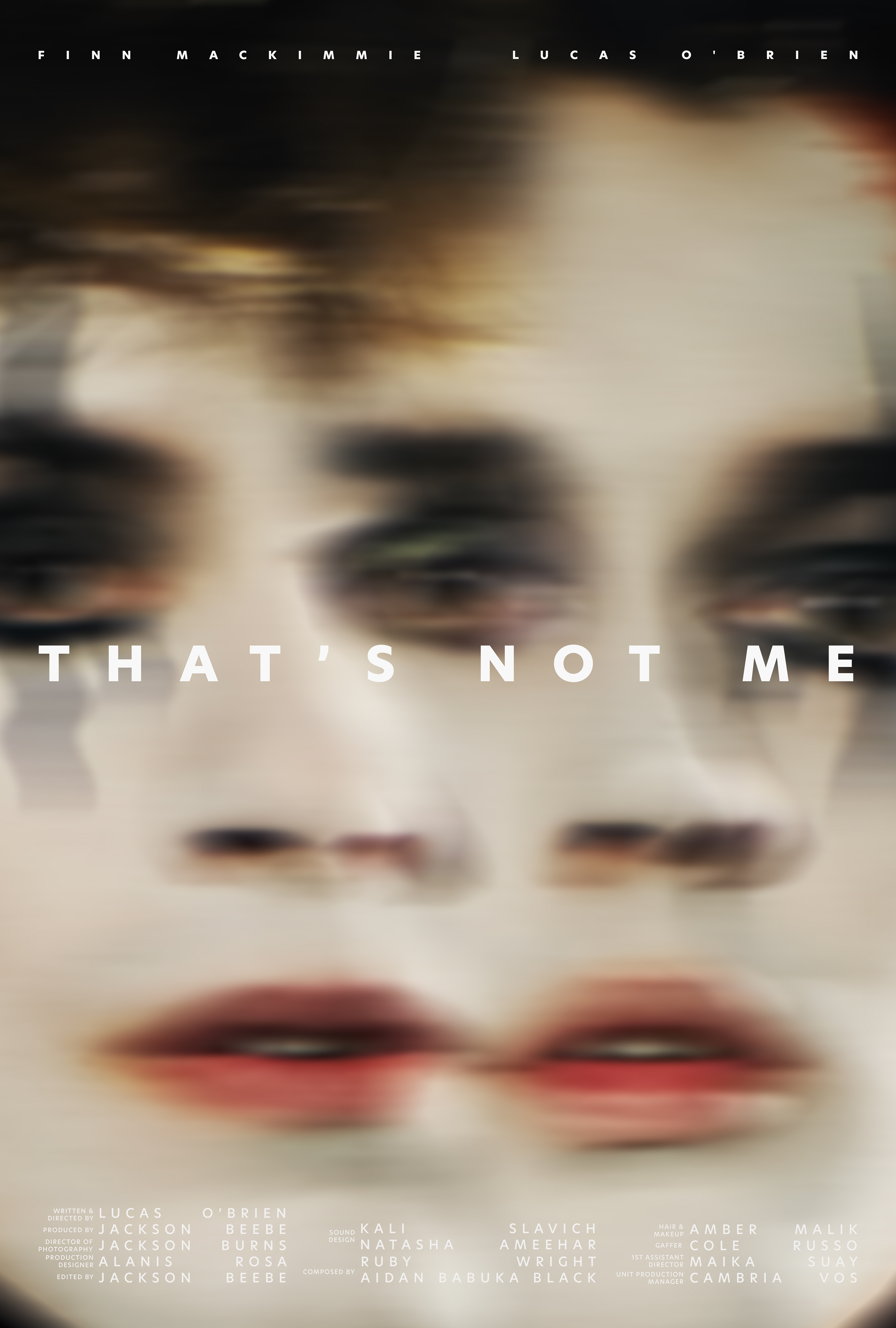 That's Not Me Poster