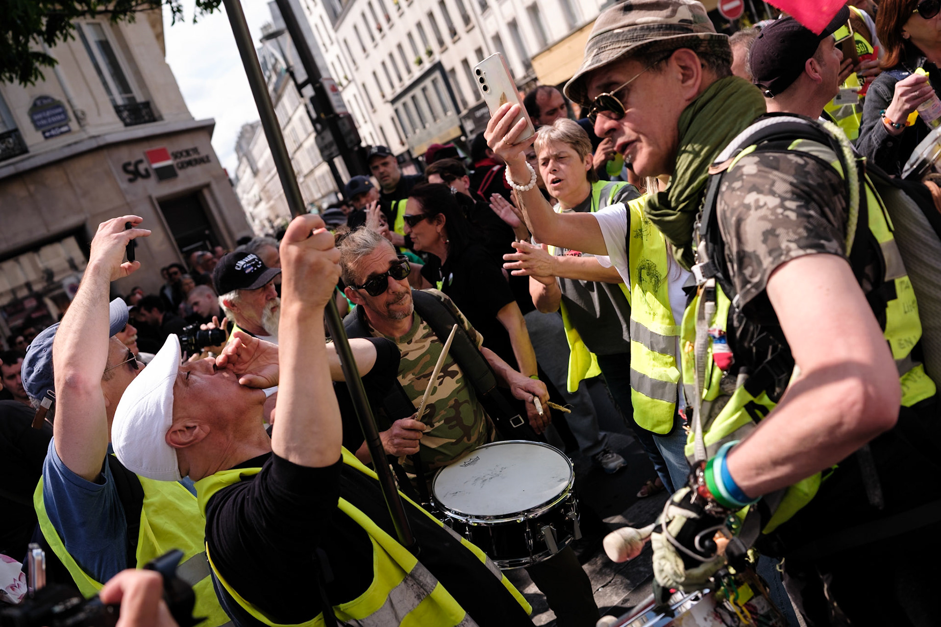 May 1st protest, many syndicats and organisations gathered to march from Republique to Nation in Paris, France, May 1st 2026, Maria Kalafatsi
