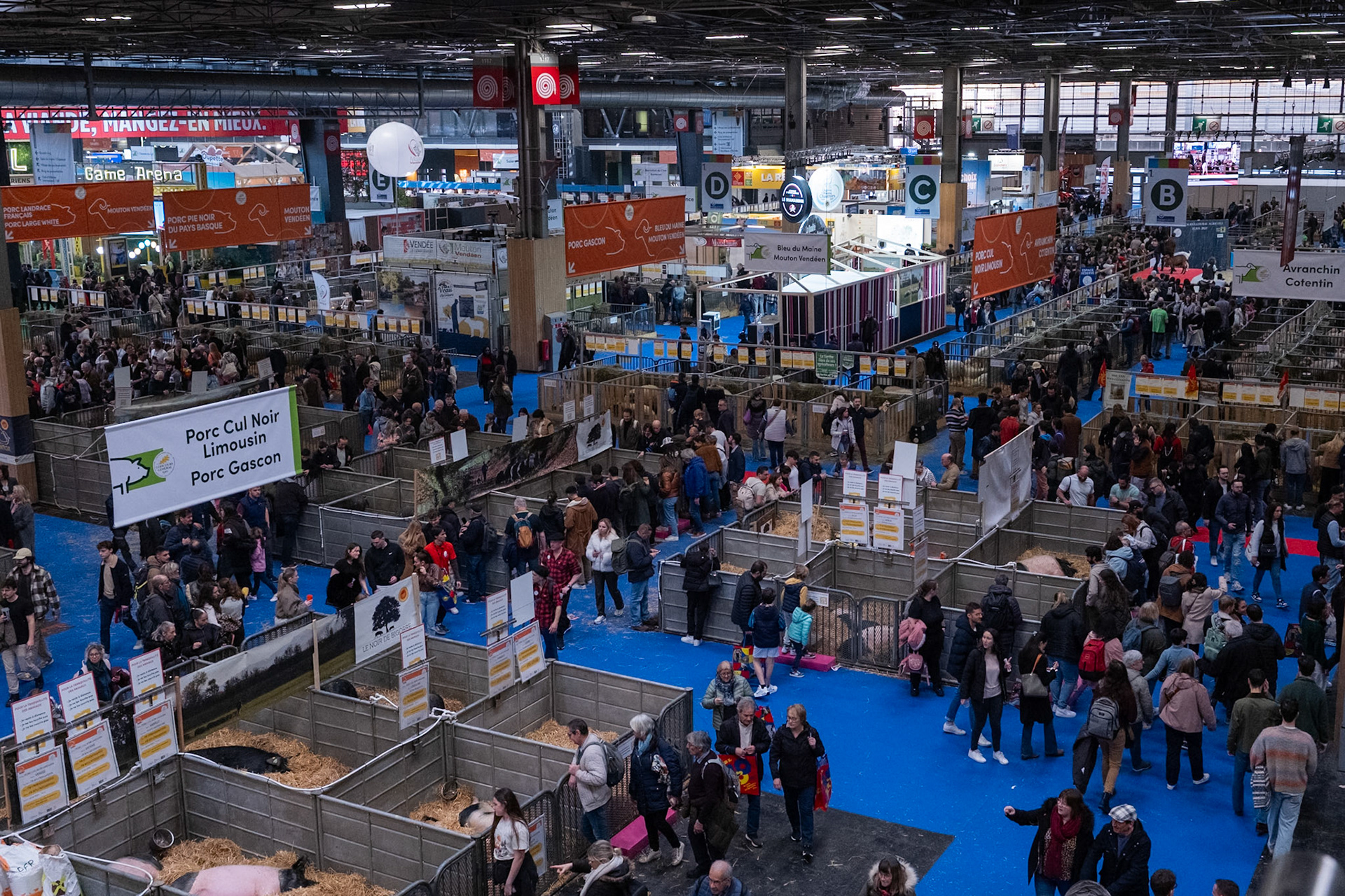 Salon D' Agriculture (Agricultural show) 2025, in Porte de versaille, Paris, France. On the opening day February 22nd. Paris, France, by Maria KALAFATSI