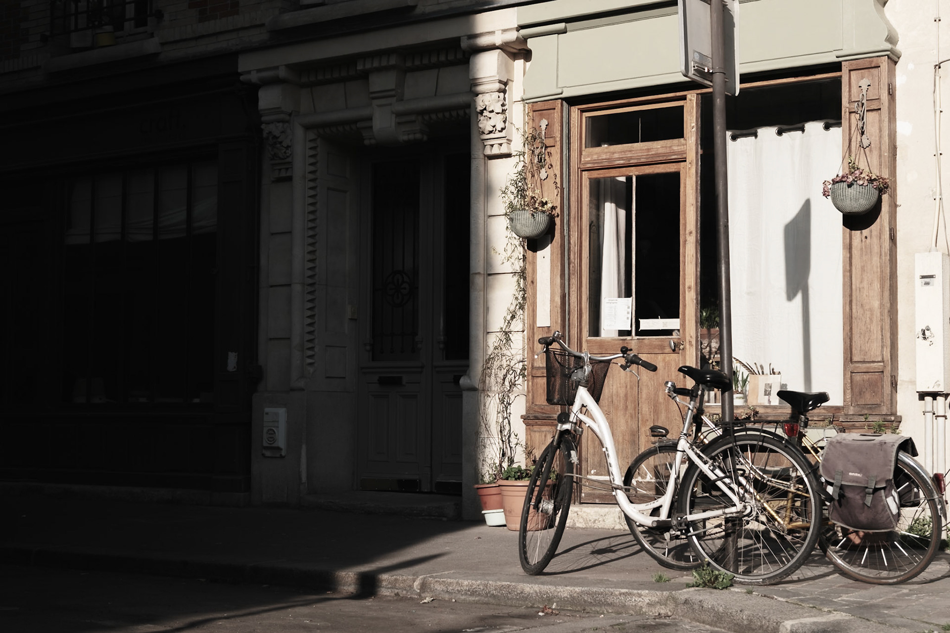 Humble Bicycles around Paris, Jardin de la Folie Titon, Paris, France, March 2025, by Maria KALAFATSI