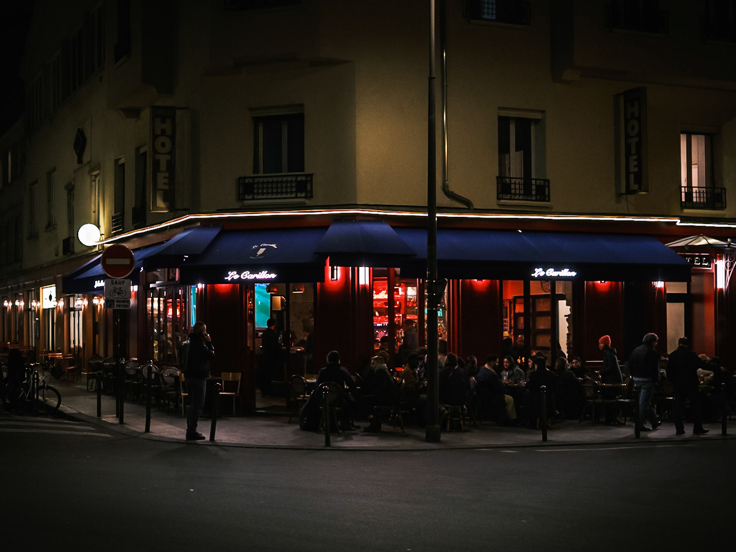 Brasserie Le Carillon, attacked on 2015, Paris, France, April 16th 2025, ©MariaKALAFATSI