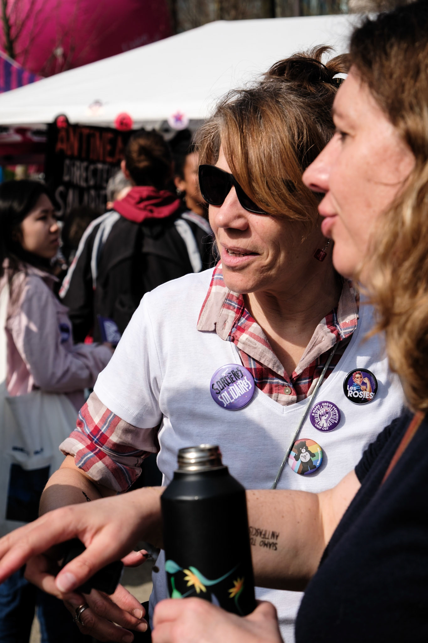 International Women's Day 2026, Demonstration with various french organisations and institutions starting at place de la Bataille-de-Stalingrad to Place de la Republique, Paris, France, March 8th 2026, by Maria Kalafatsi