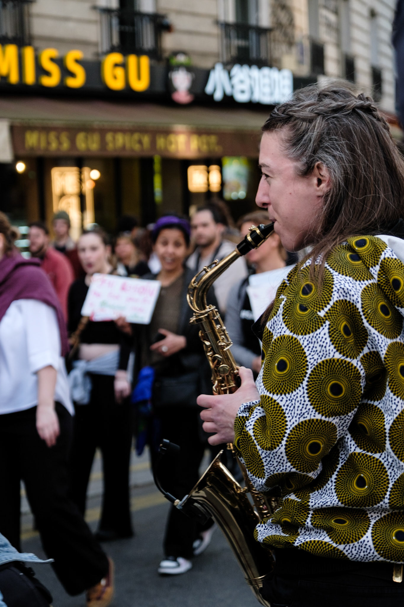 International Women's Day 2026, Demonstration with various french organisations and institutions starting at place de la Bataille-de-Stalingrad to Place de la Republique, Paris, France, March 8th 2026, by Maria Kalafatsi