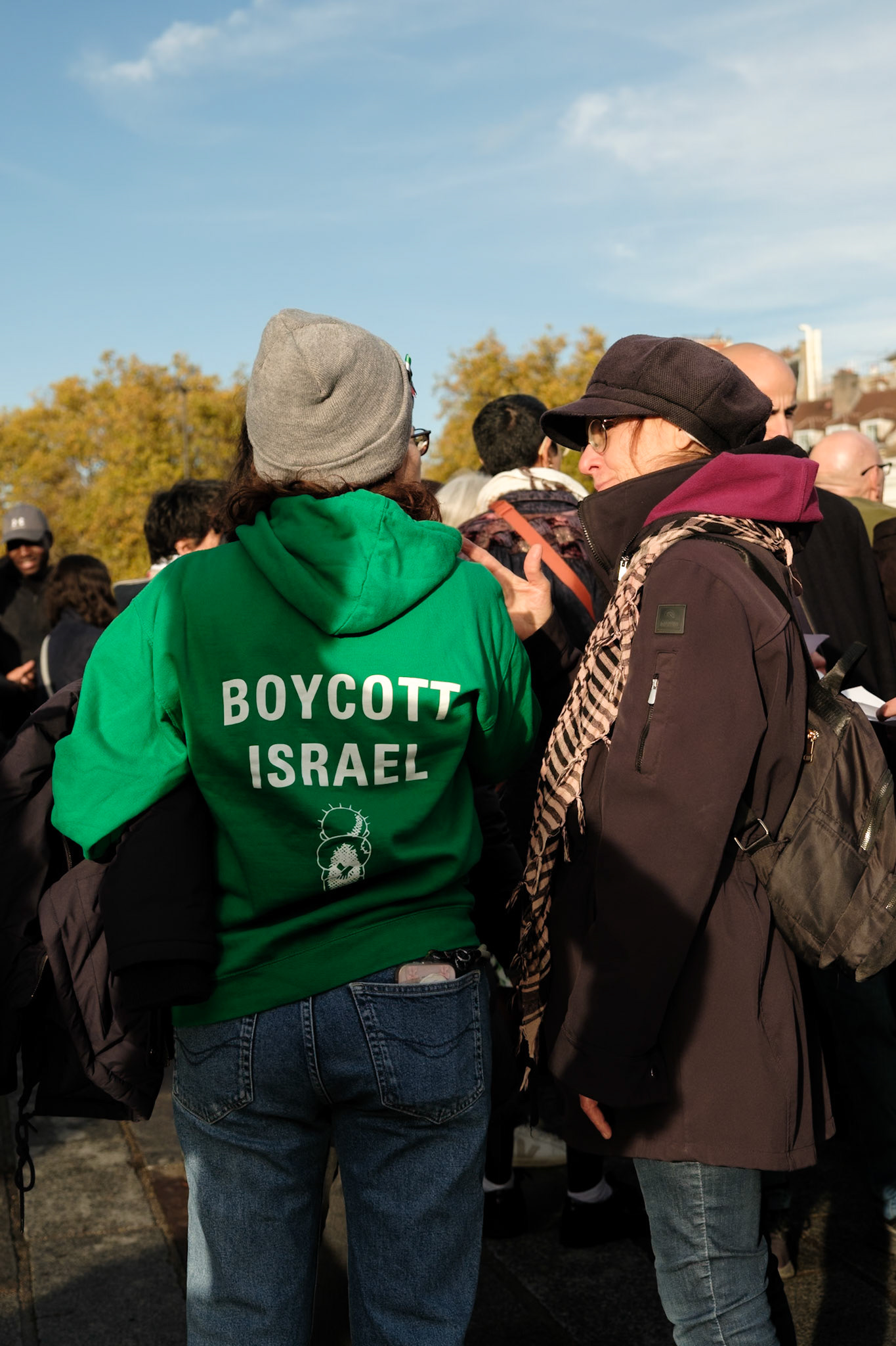 South Sudan protest against the war. March started in Bastille, Paris, France, November 1st 2025, by Maria Kalafatsi