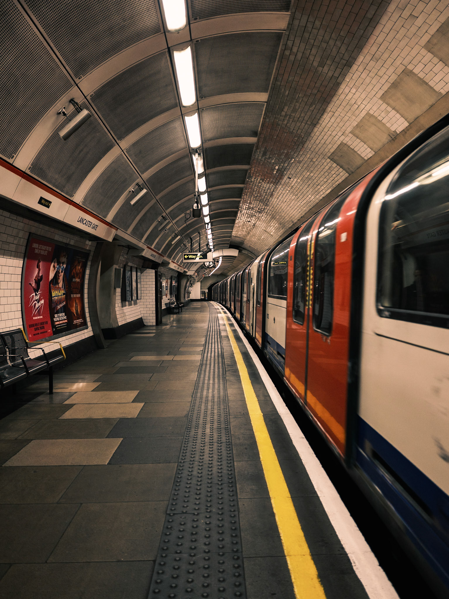 Underground, London, February 2026, Maria Kalafatsi