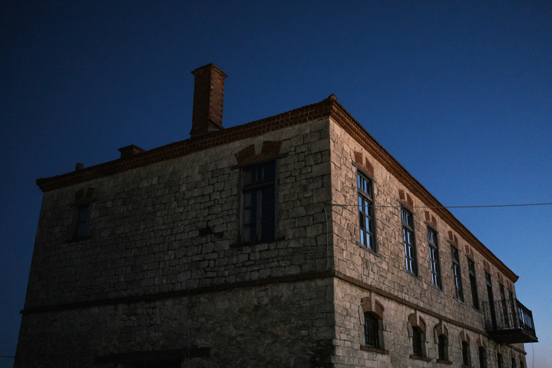 Πύργος Μετοχίου, Νέα Τρίγλια, Δήμος Νέας Προποντίδας, Χαλκιδική, Ελλάδα.Κατασκευή περί τον 16ο αιώνα. Ιανουάριος 2025, Maria Kalafatsi
