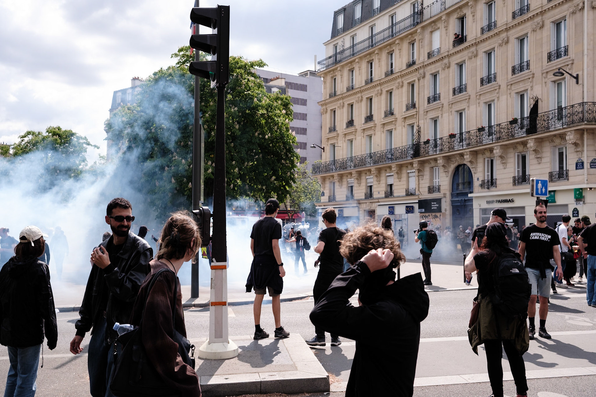 May 1st protest, many syndicats and organisations gathered to march from Republique to Nation in Paris, France, May 1st 2026, Maria Kalafatsi