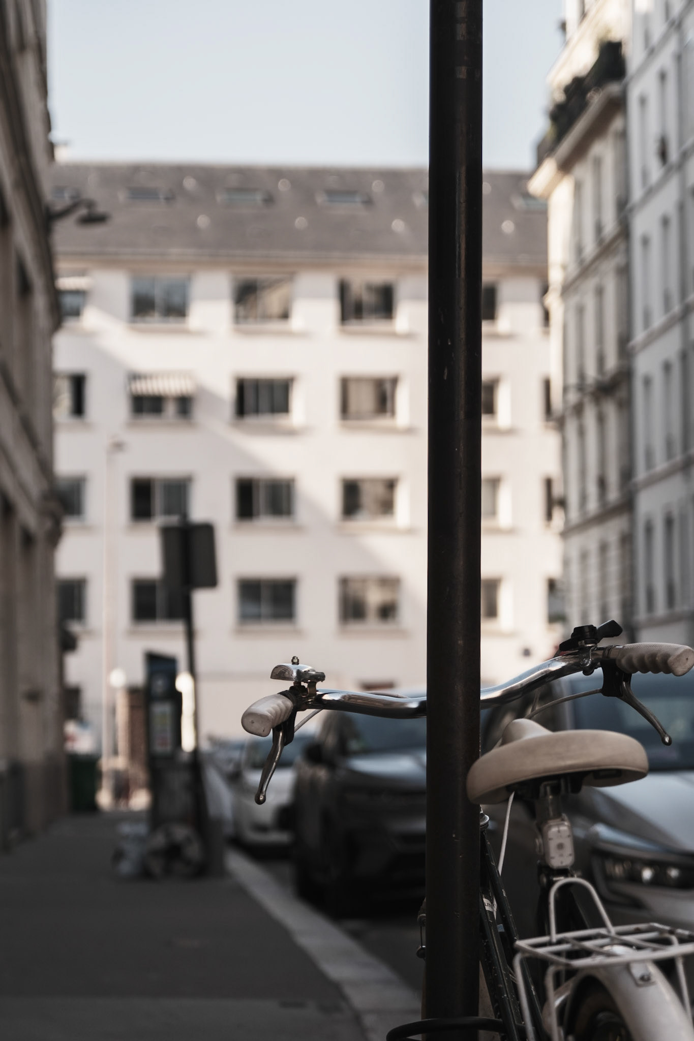 Humble Bicycles around Paris, Jardin de la Folie Titon, Paris, France, March 2025, by Maria KALAFATSI