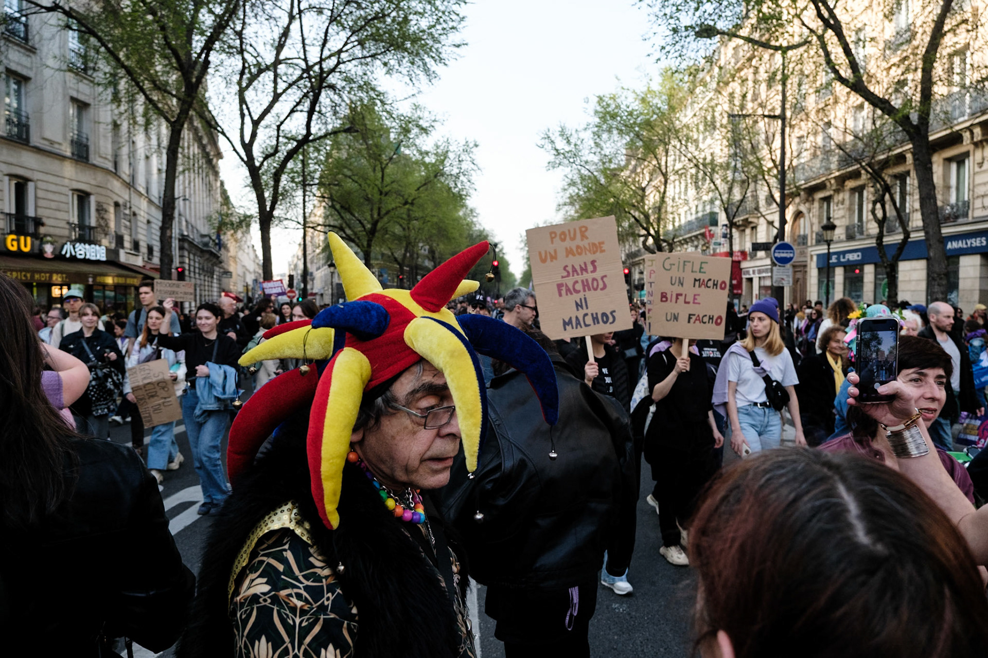 International Women's Day 2026, Demonstration with various french organisations and institutions starting at place de la Bataille-de-Stalingrad to Place de la Republique, Paris, France, March 8th 2026, by Maria Kalafatsi