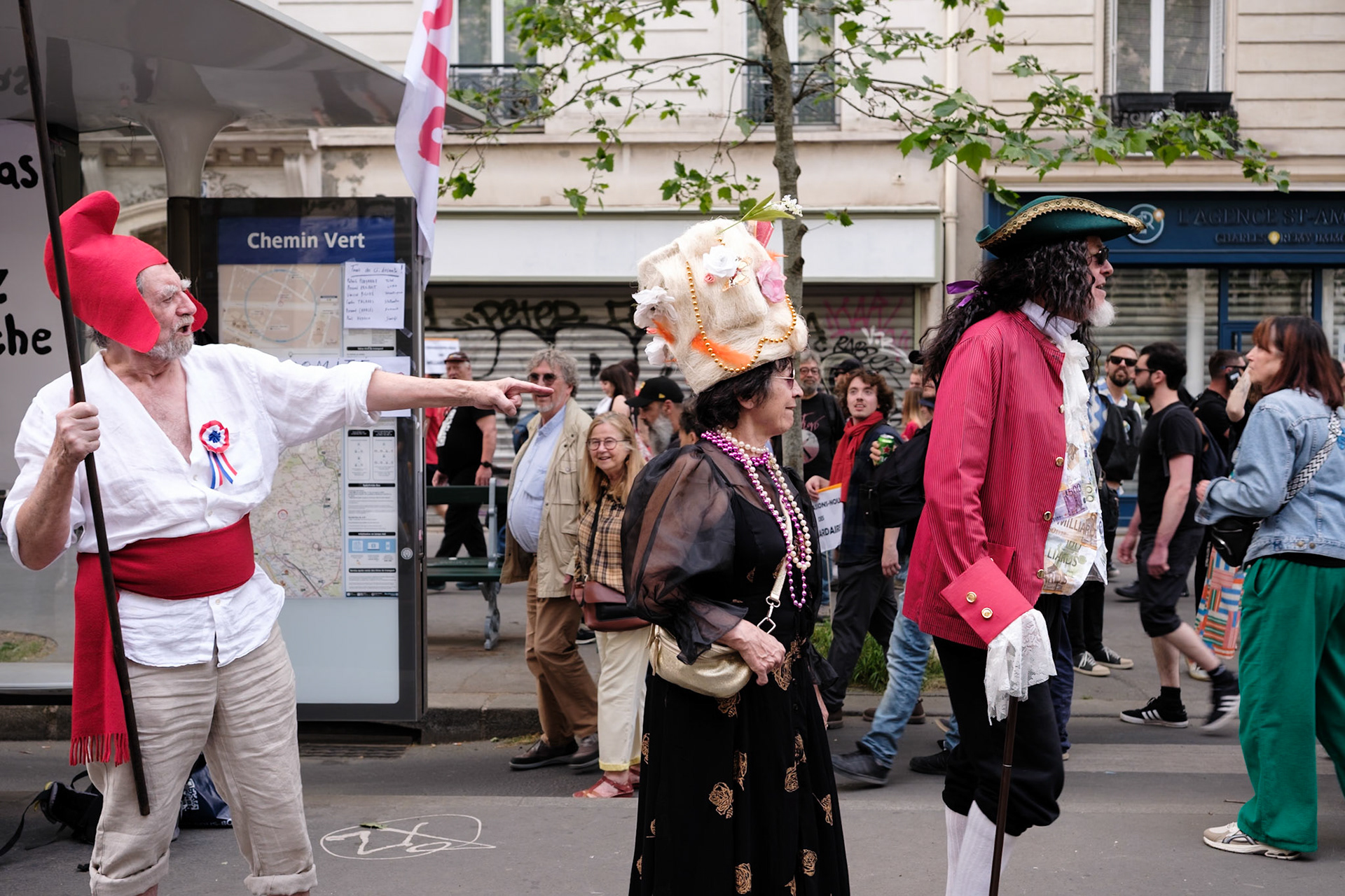 May 1st protest, many syndicats and organisations gathered to march from Republique to Nation in Paris, France, May 1st 2026, Maria Kalafatsi
