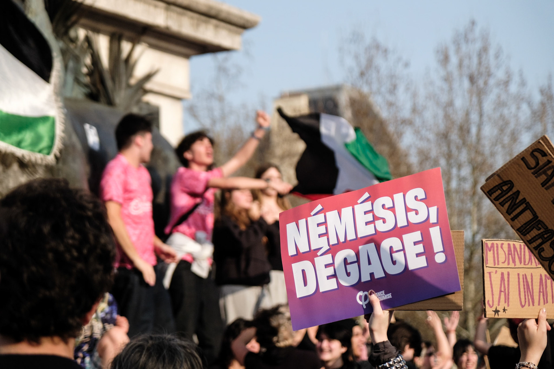 International Women's Day 2026, Demonstration with various french organisations and institutions starting at place de la Bataille-de-Stalingrad to Place de la Republique, Paris, France, March 8th 2026, by Maria Kalafatsi