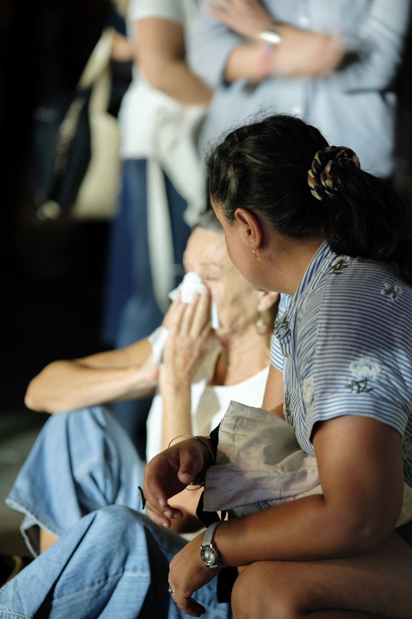 No dry eye by the end of the event dedicated to the victims of the train wreckage of Tempi 2023. Organised by local ngo Kialli of Thermi & supported by the local community. Thermi, Thessaloniki, Greece, 10.09.2025 by Maria Kalafatsi