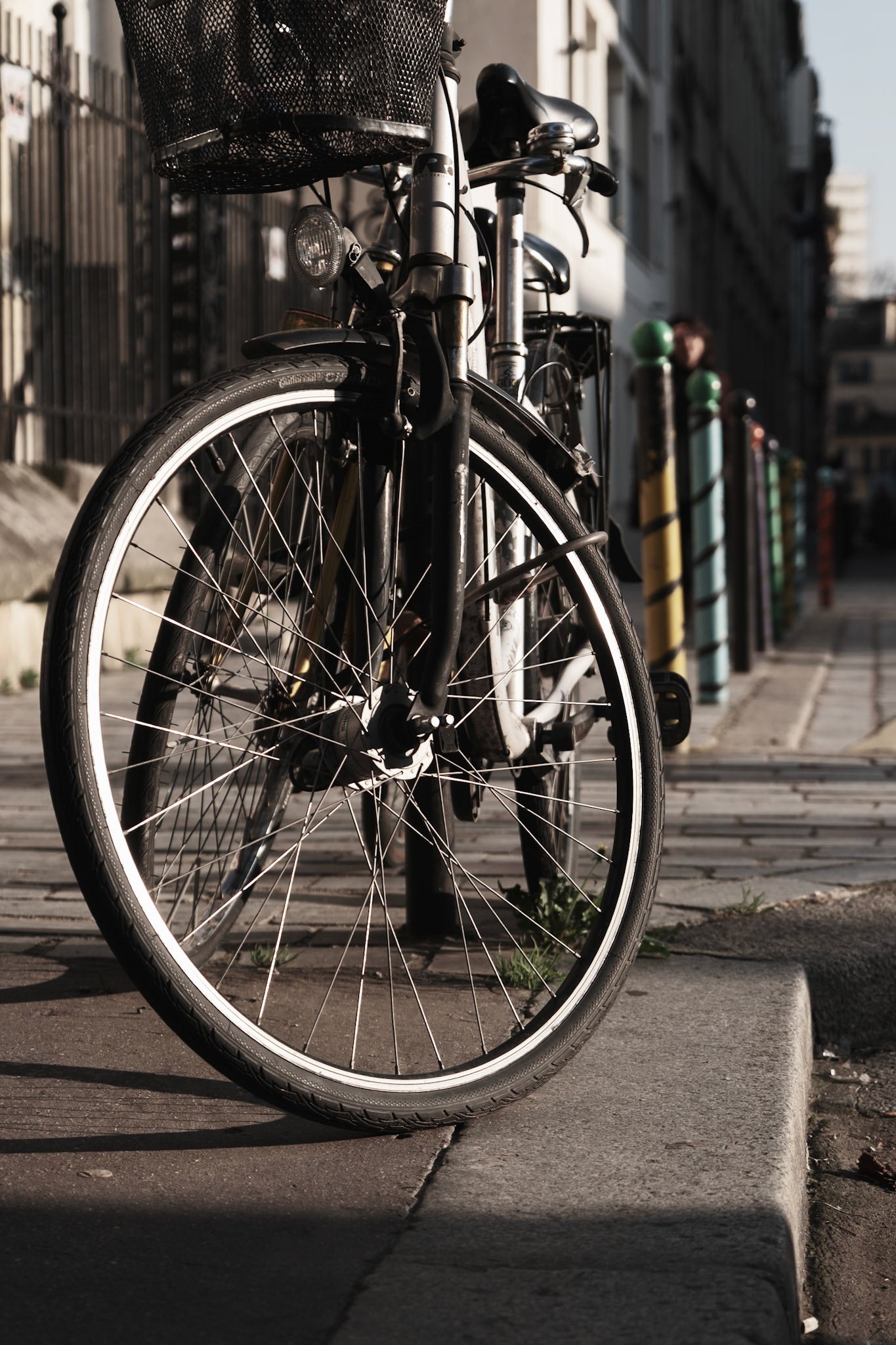 Humble Bicycles around Paris, Jardin de la Folie Titon, Paris, France, March 2025, by Maria KALAFATSI