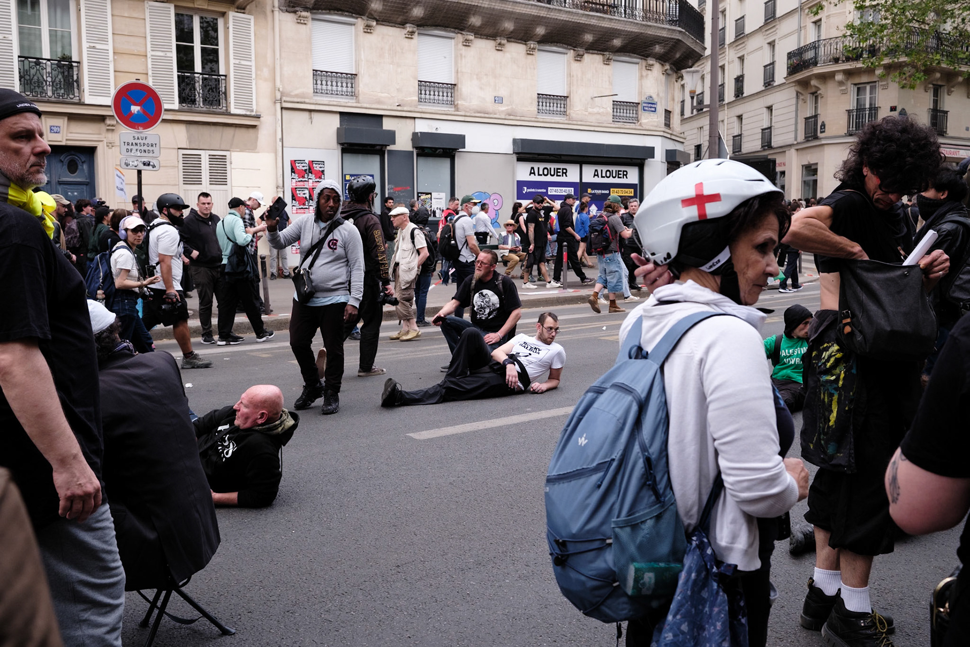 May 1st protest, many syndicats and organisations gathered to march from Republique to Nation in Paris, France, May 1st 2026, Maria Kalafatsi