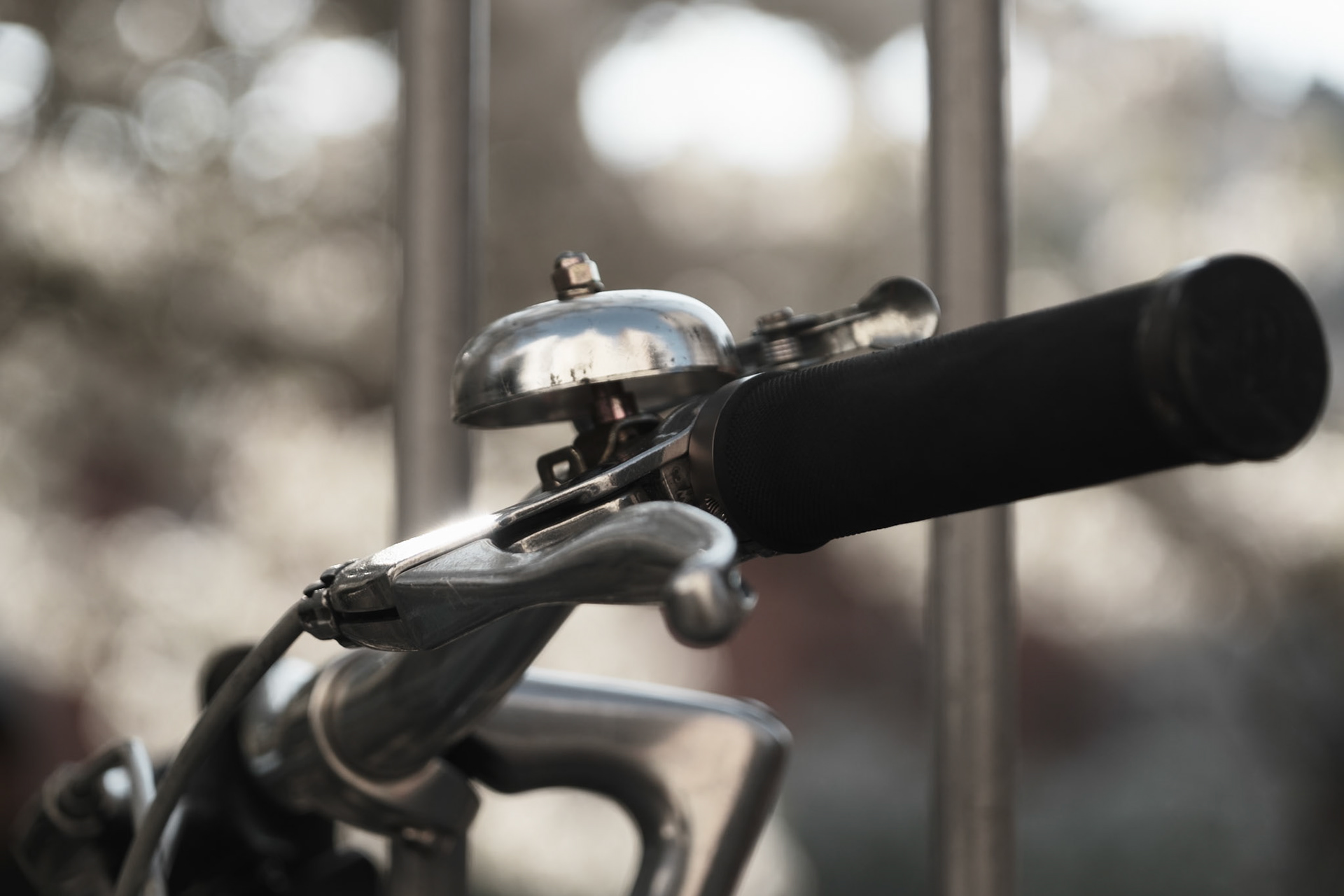Humble Bicycles around Paris, Jardin de la Folie Titon, Paris, France, March 2025, by Maria KALAFATSI