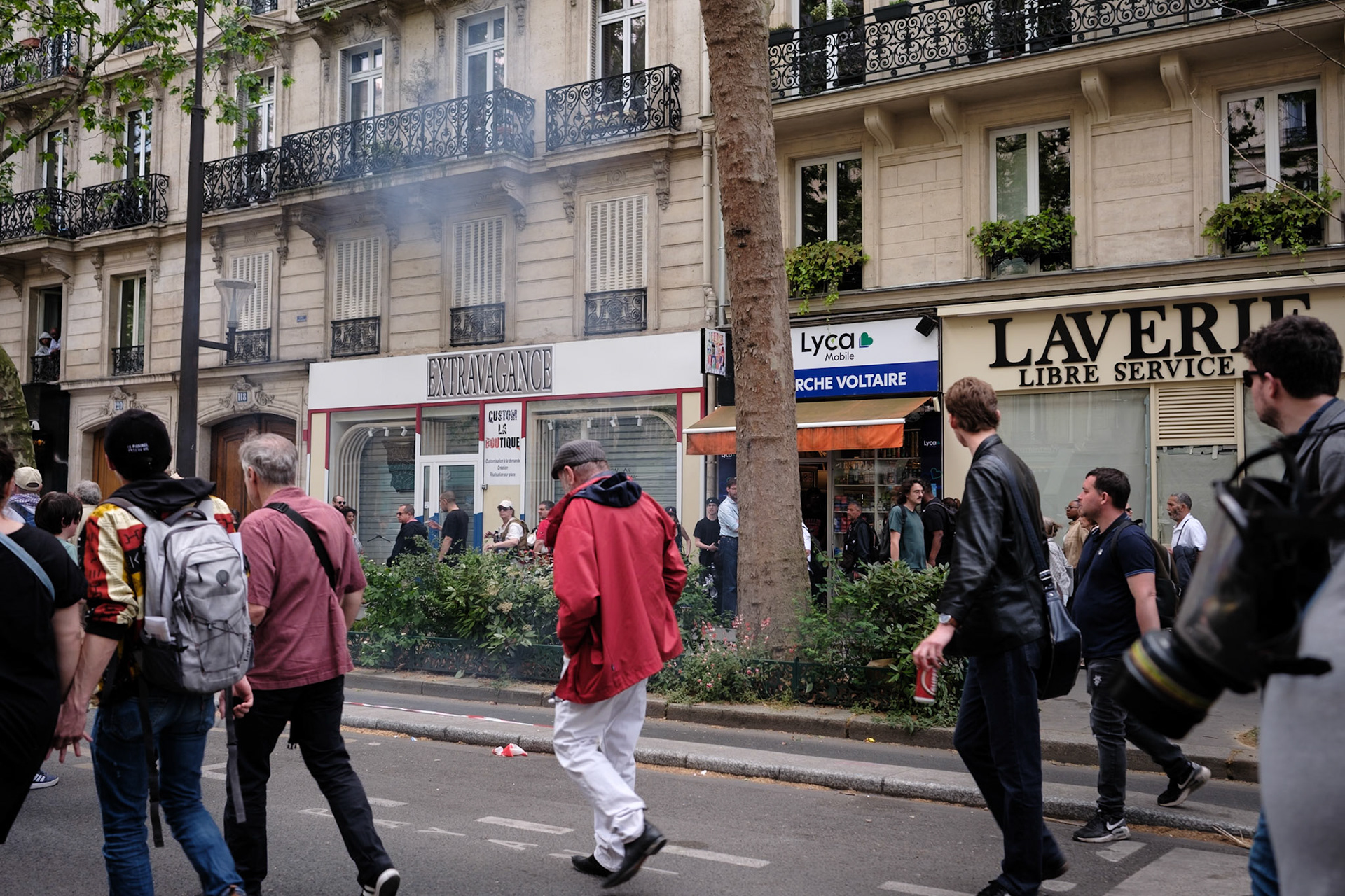 May 1st protest, many syndicats and organisations gathered to march from Republique to Nation in Paris, France, May 1st 2026, Maria Kalafatsi