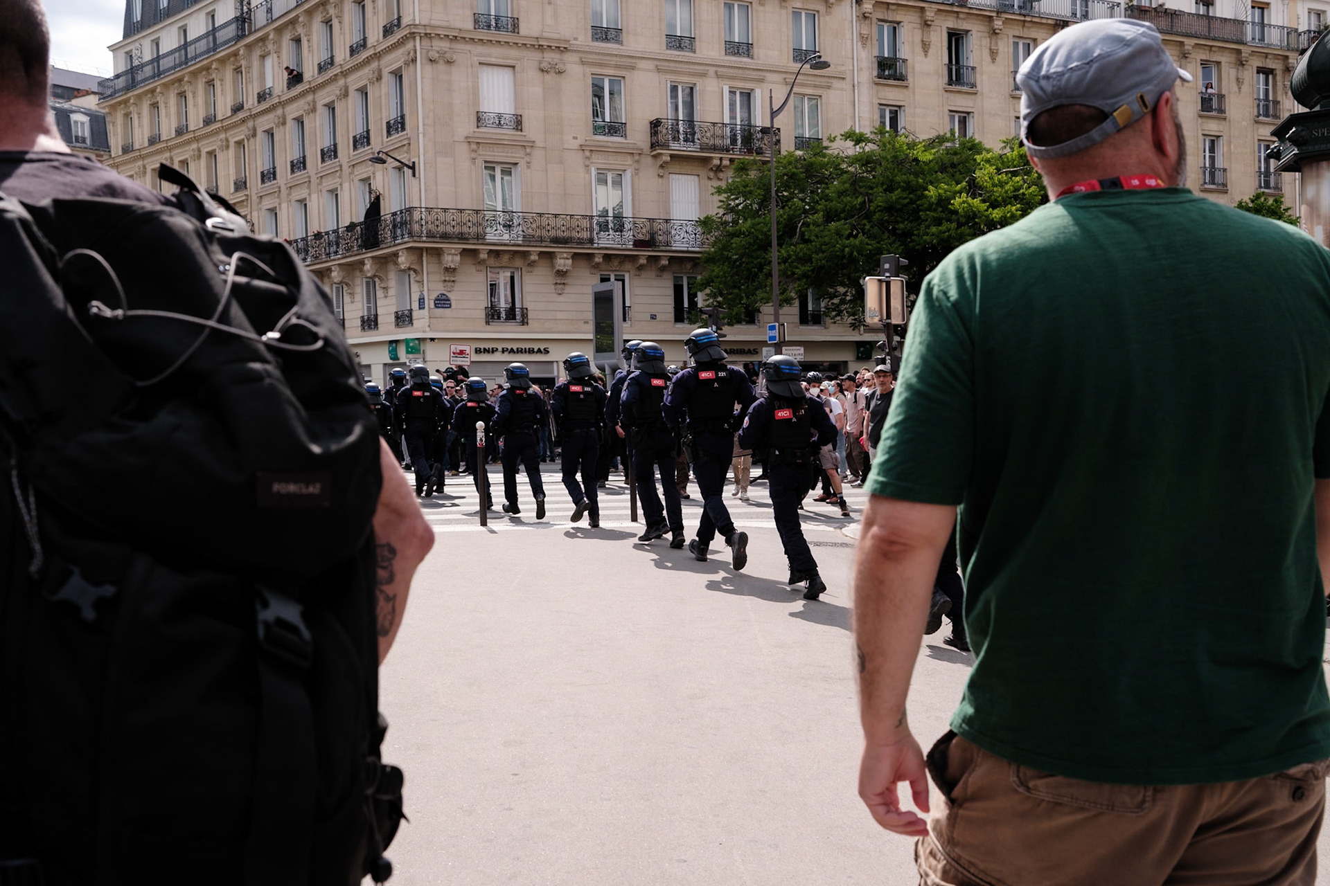 May 1st protest, many syndicats and organisations gathered to march from Republique to Nation in Paris, France, May 1st 2026, Maria Kalafatsi