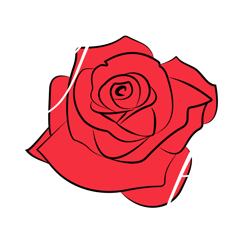 Young Roses Logo White Text