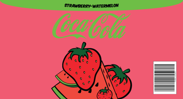Coca-Cola Strawberry-Watermelon
