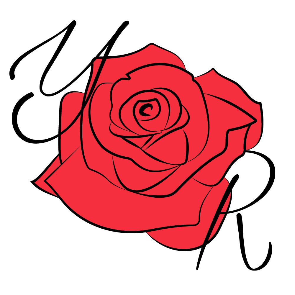 Young Roses Logo Black Text