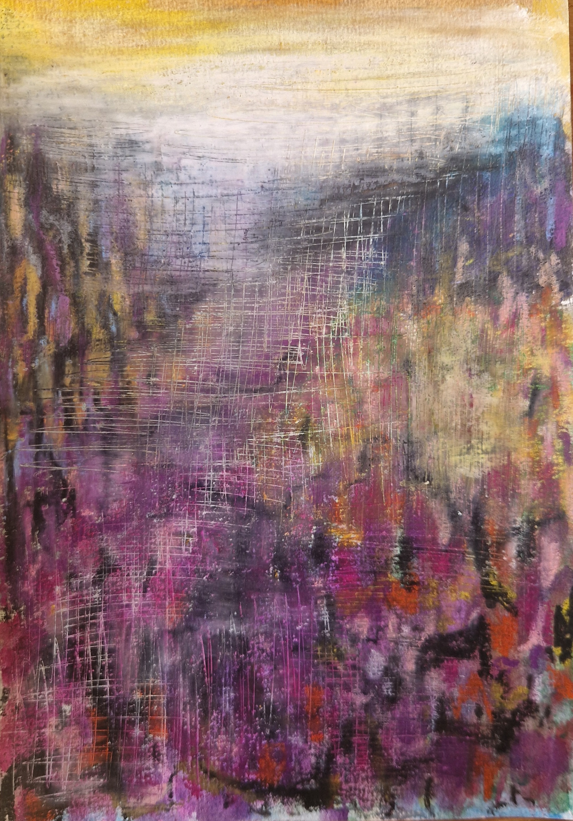 850 kr.  Skagen A5 pastel på papir 2025