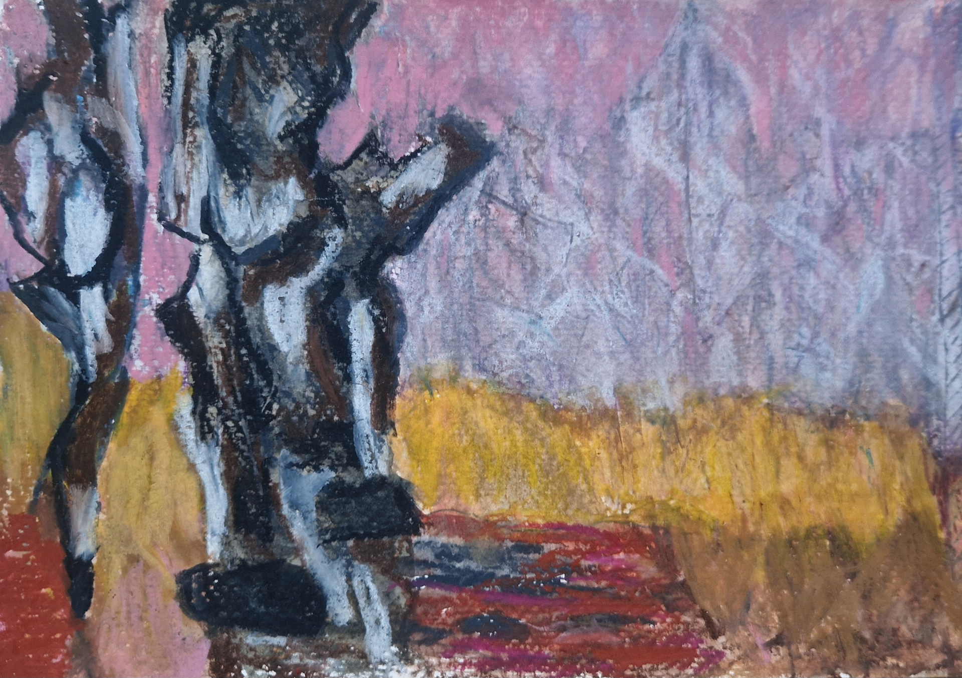 850 kr. A5 pastel på papir27x