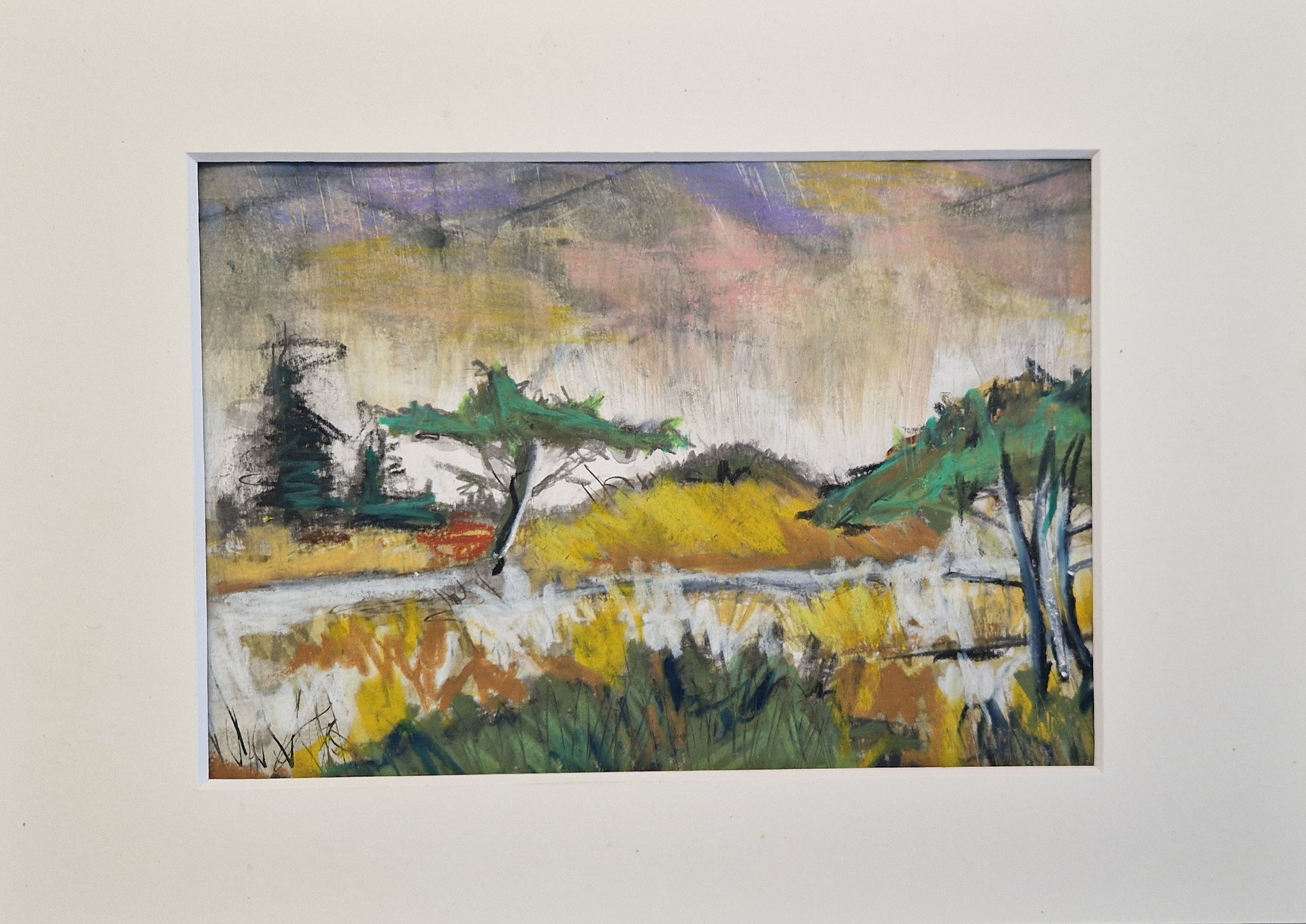 850 kr. A5  pastel på papir 2025