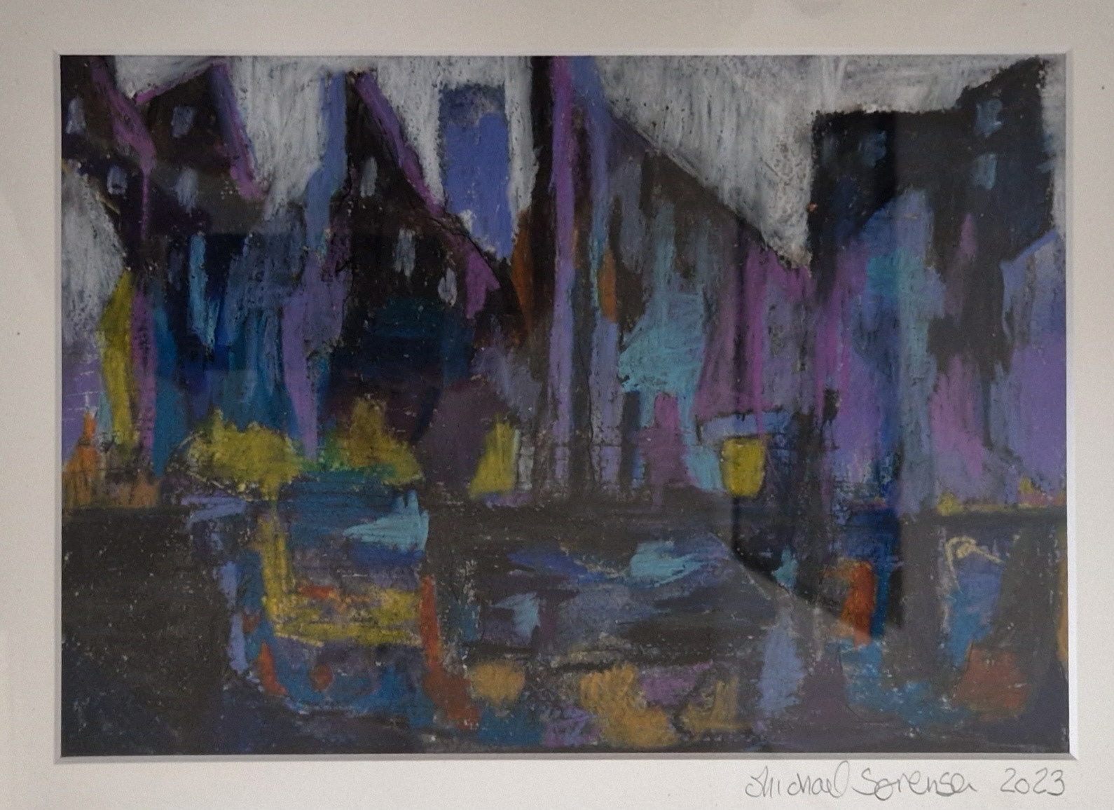 1200 kr. 2024, pastel på A4 papir. 