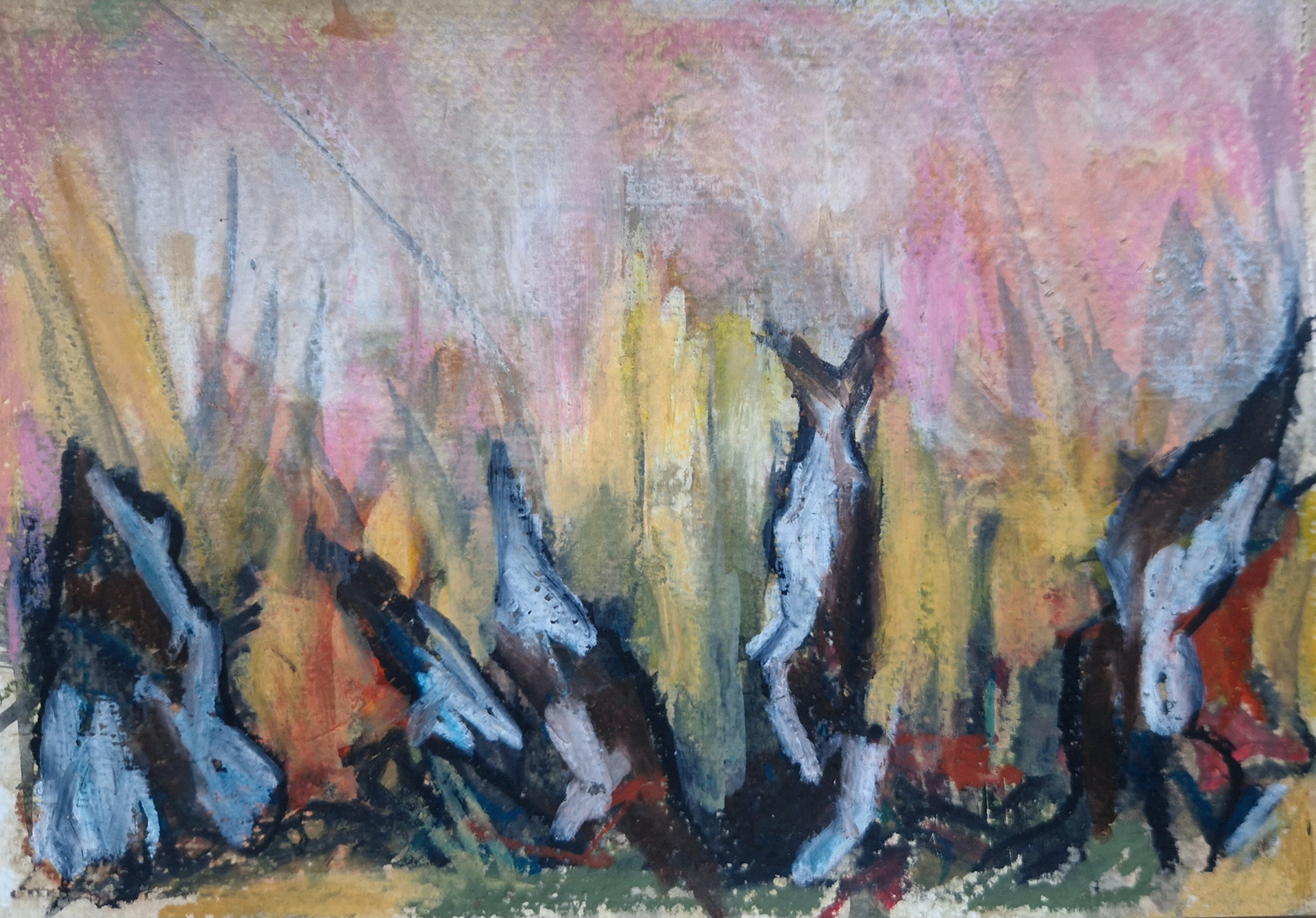 850 kr. A5 pastel på papir