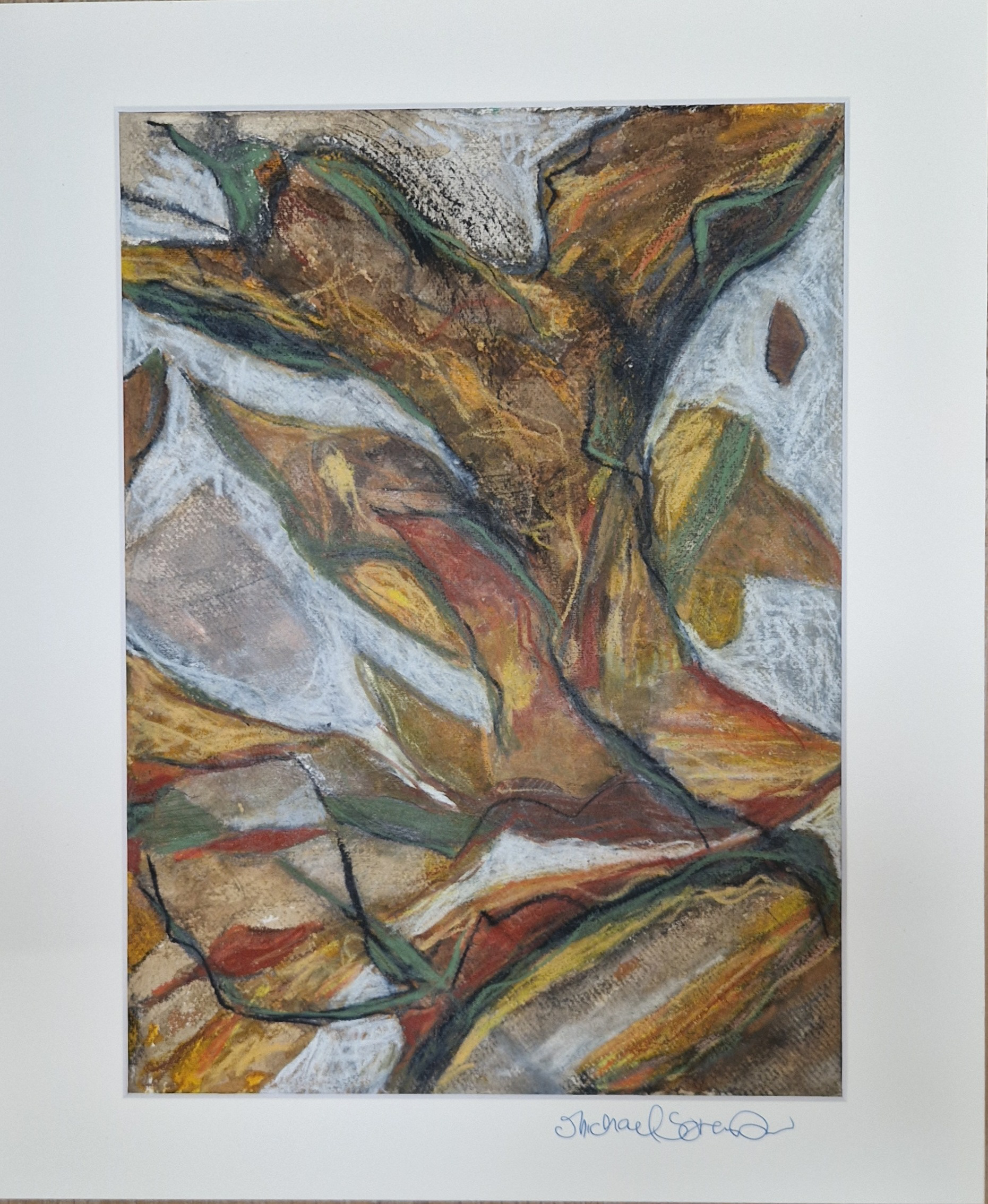 2300 kr. A3 pastel på papir 2025