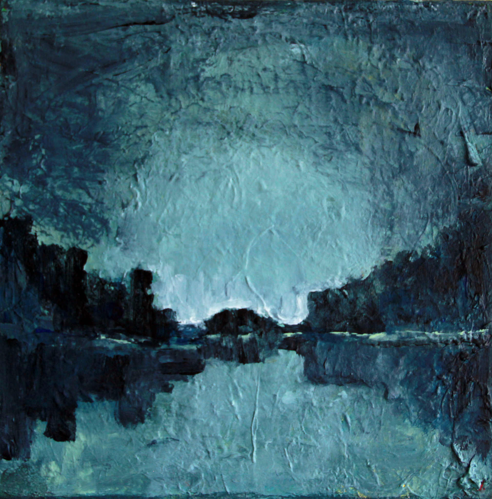 solgt, 30x30 cm, akryl på lærred, 2021