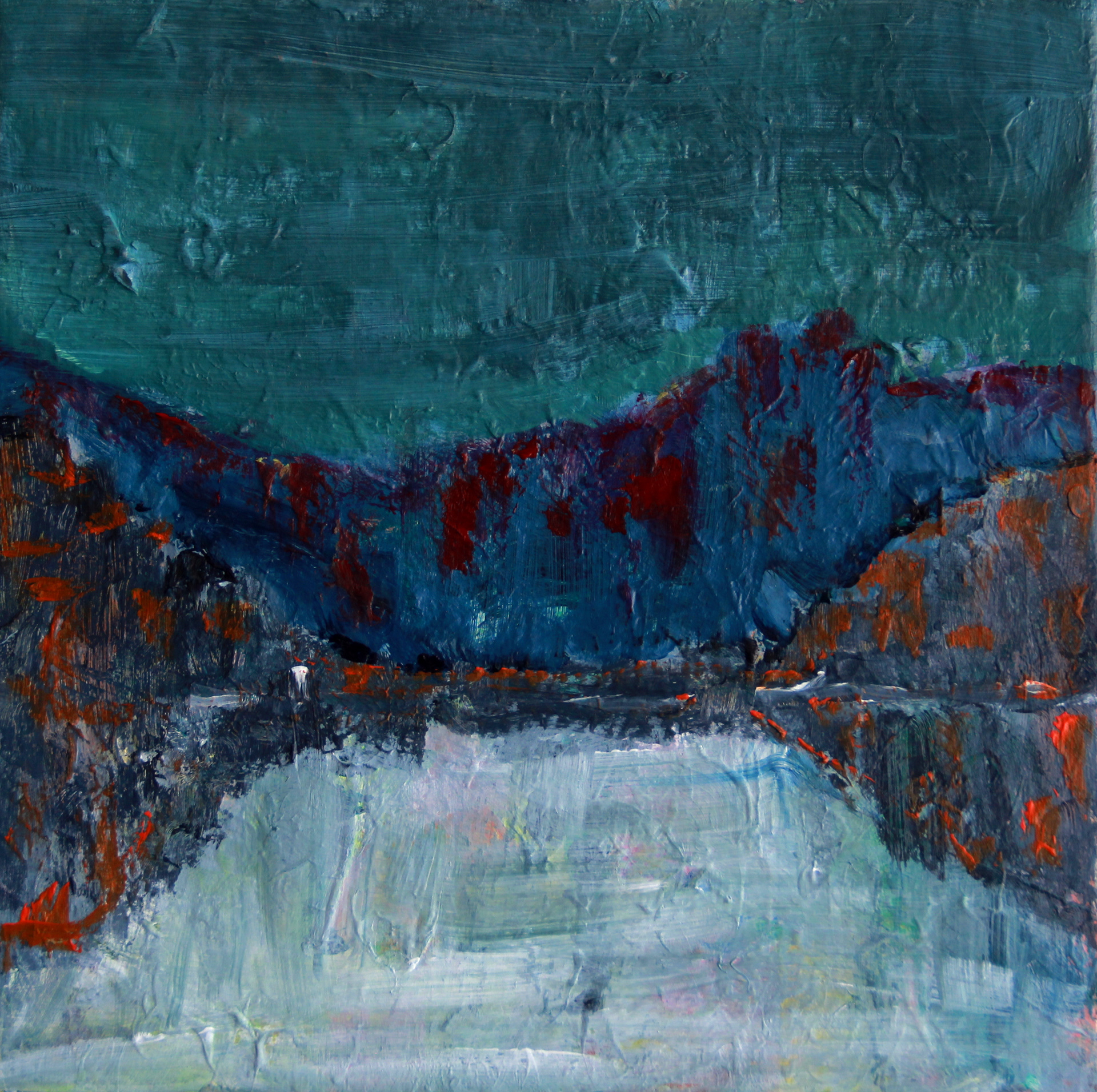 30x30 cm, akryl på lærred, 2021