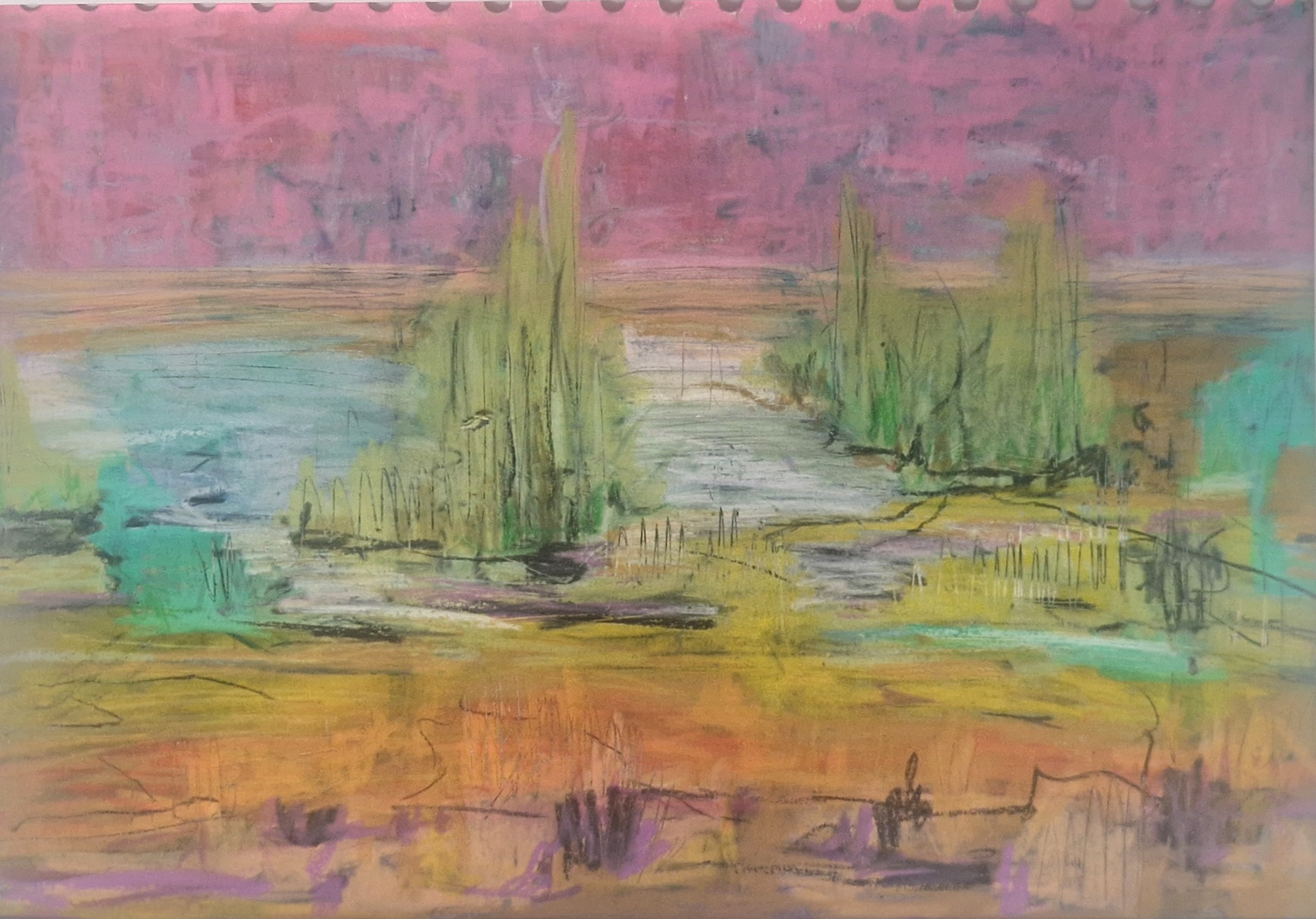 1200 kr. A4 papir, pastel, 2025