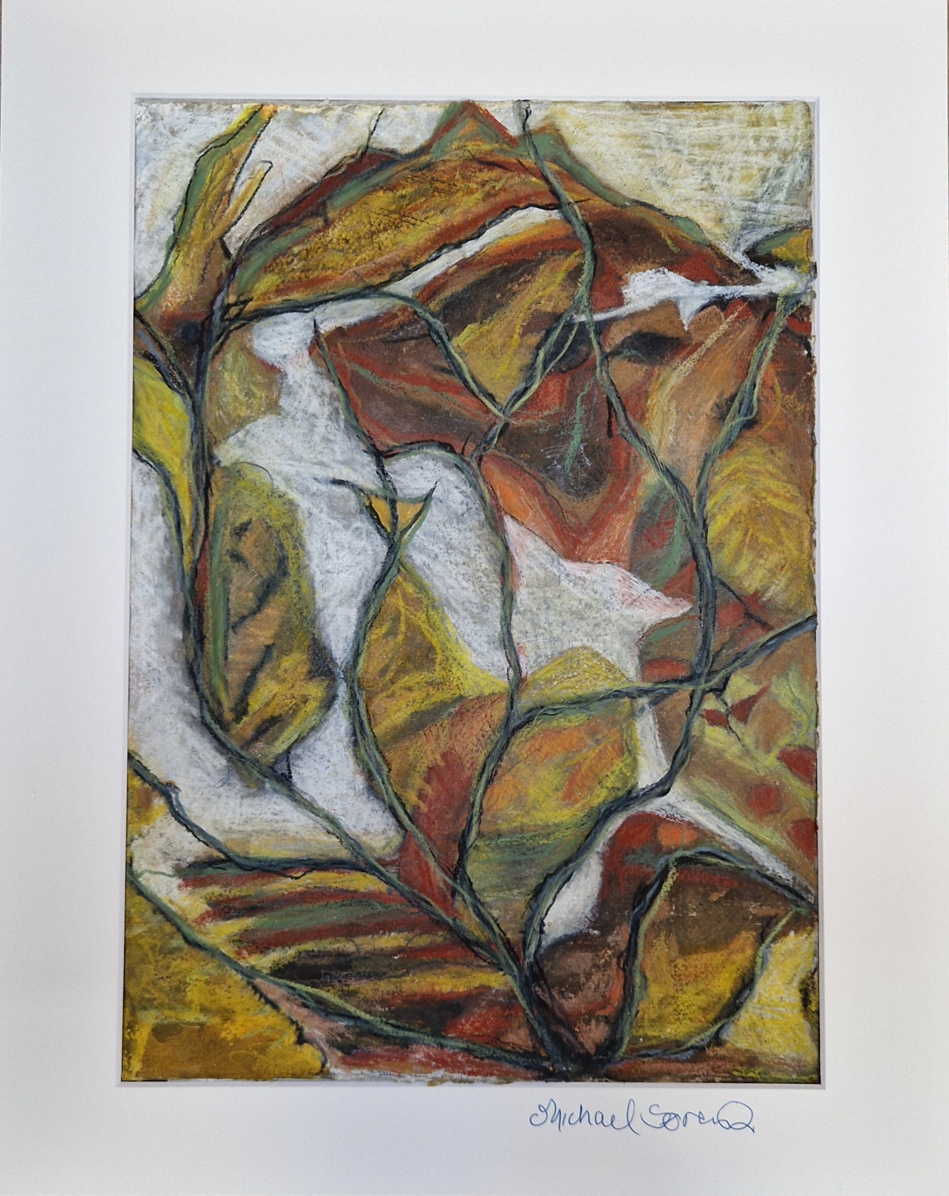 2300 kr. A3 pastel på papir 2025