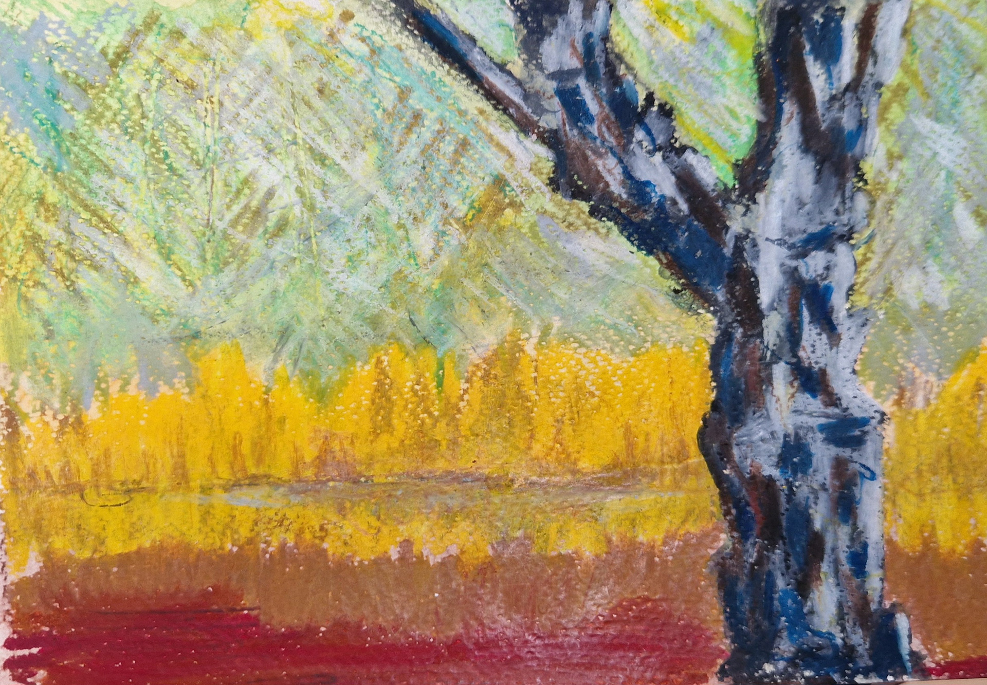 850 kr. A5 pastel på papir