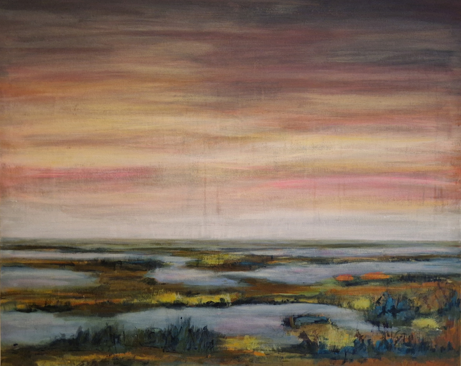 7500 kr. 80x100 akryl på lærred 2025