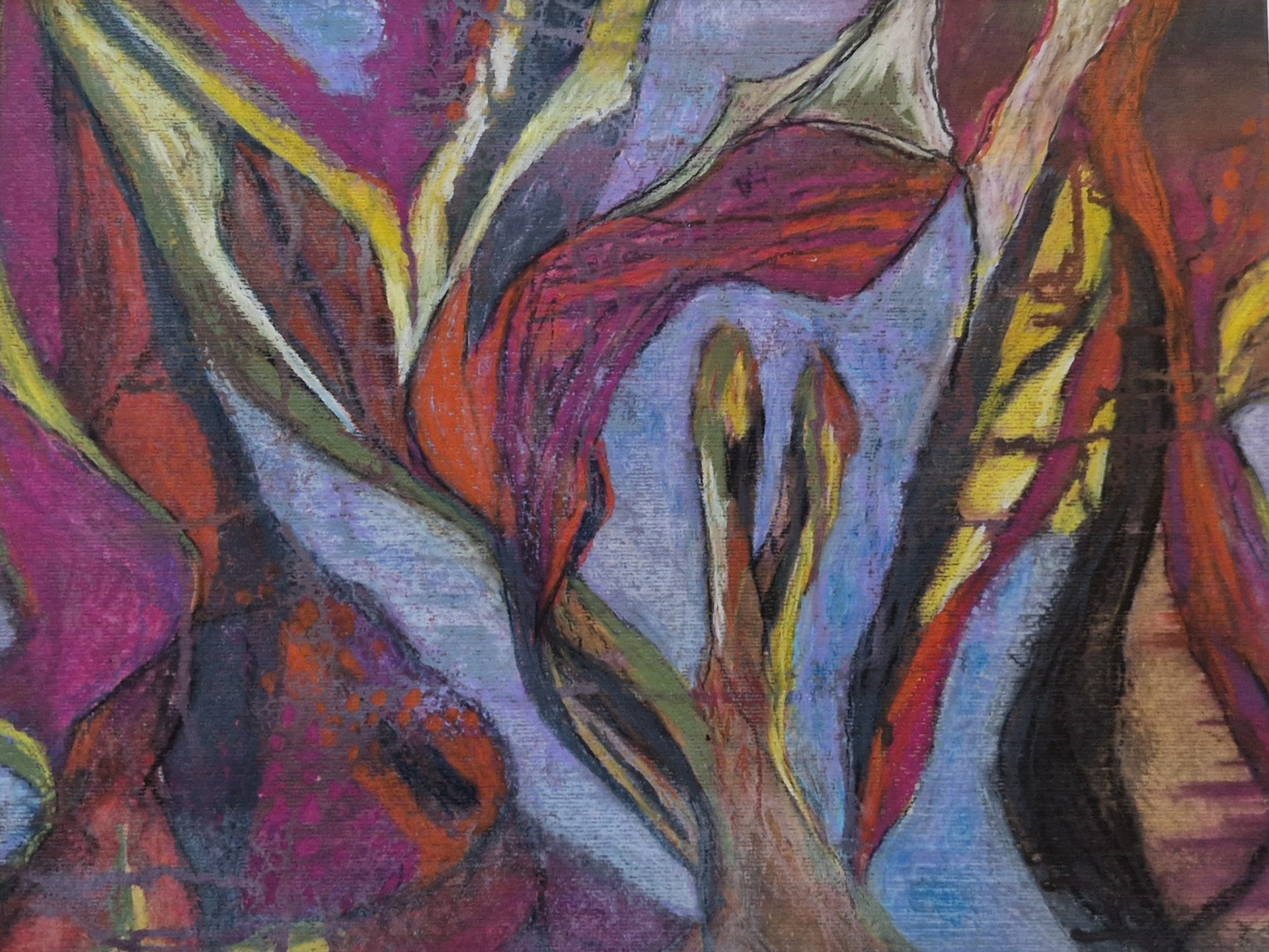 (censureret udst.) 1800 kr. pastel på A3 2022