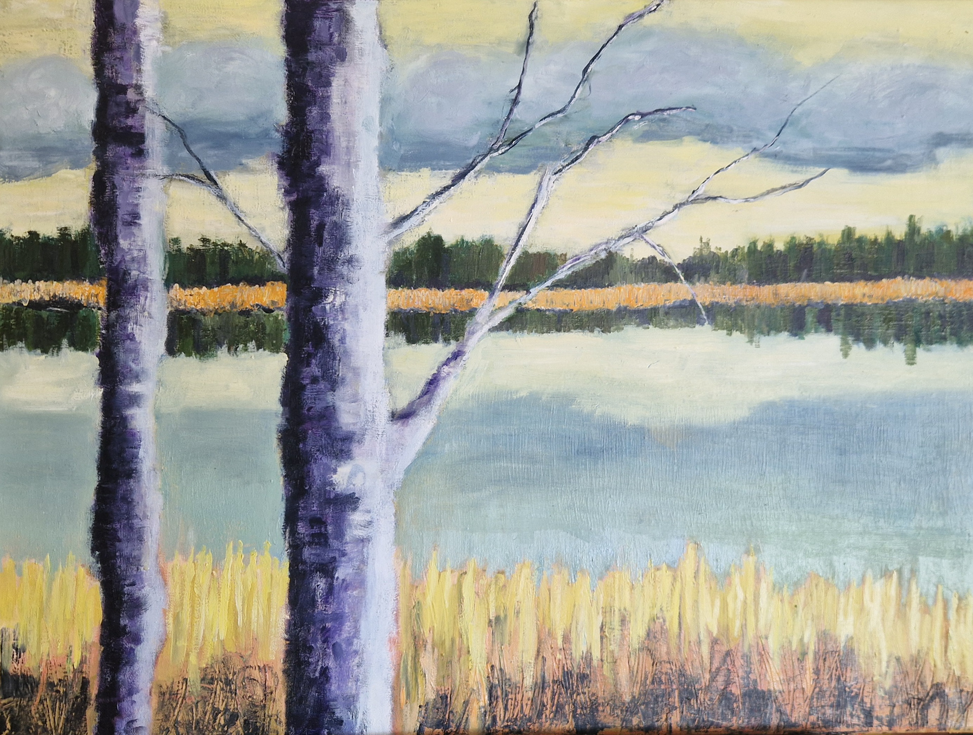 d6500 kr. 60x80 cm olie  på lærred.