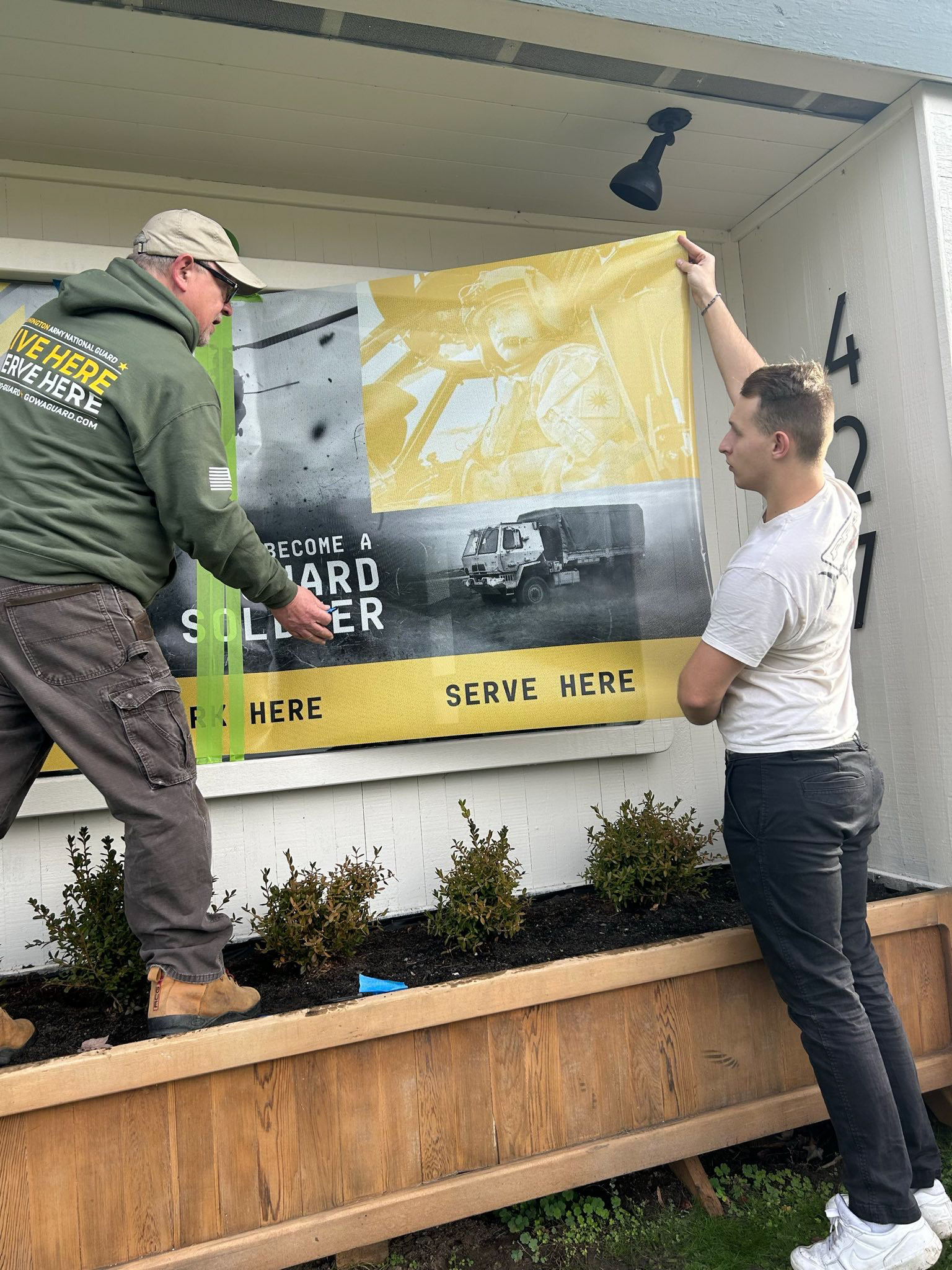 Custom Install_Window Graphic in Snohomish