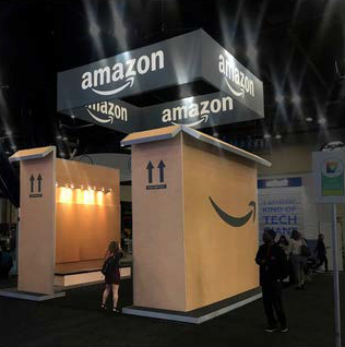 Looking Large before the attendees got there.