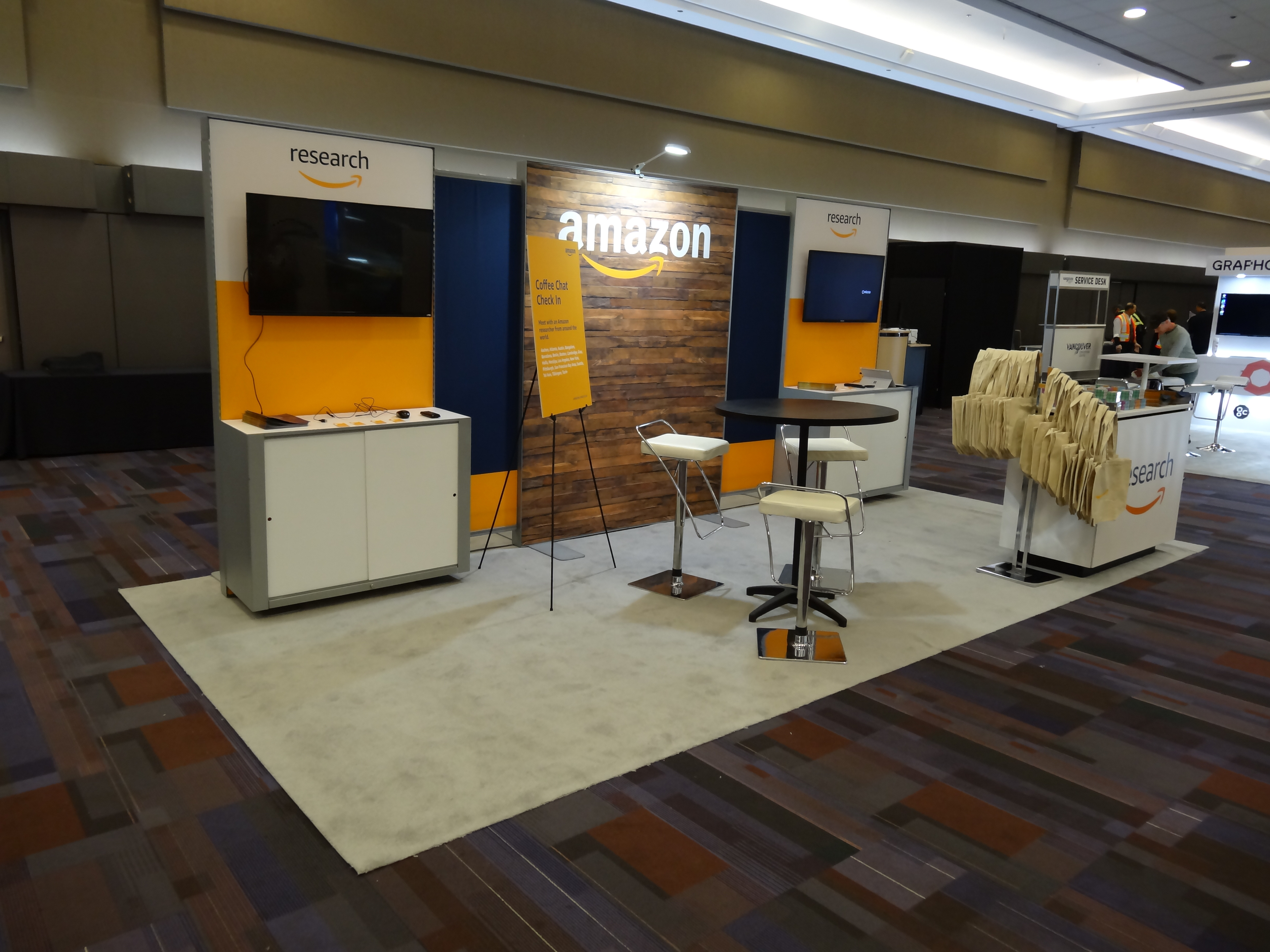 Amazon on the Show Floor