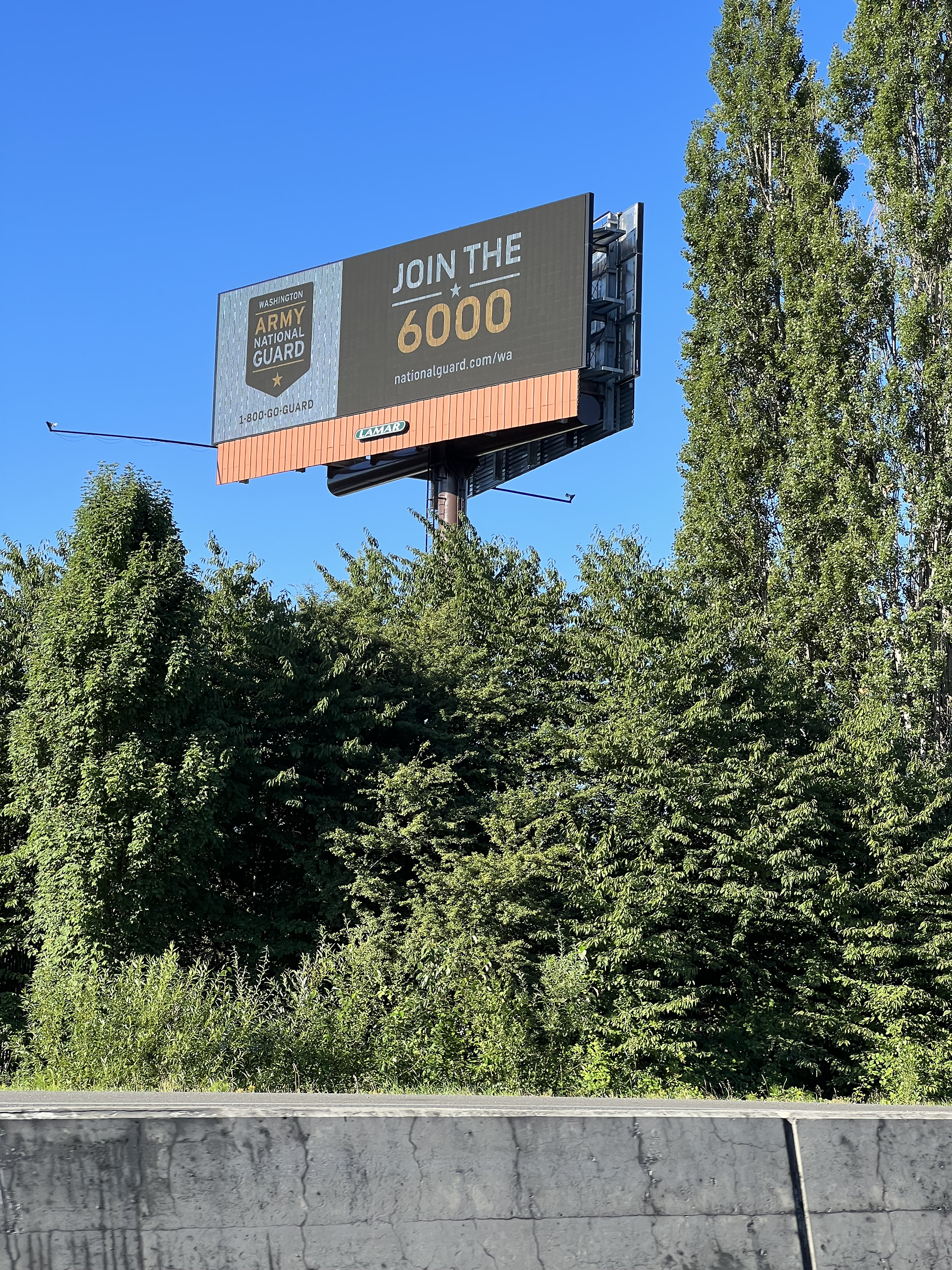 I-5 Corridor Digital LAMAR Billboard