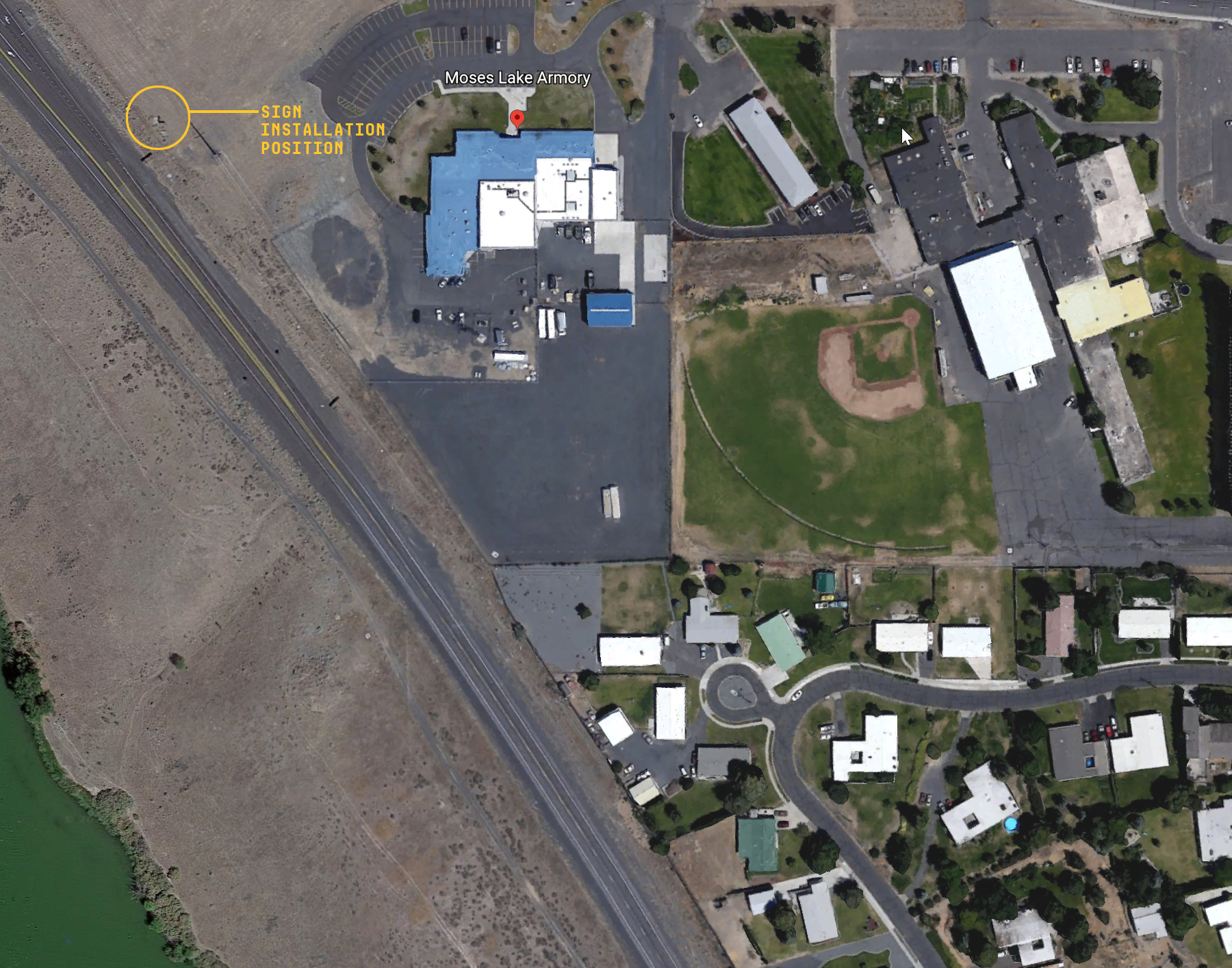 FIELD SIGN INSTALLATION -VIRTUAL SITE SURVEY