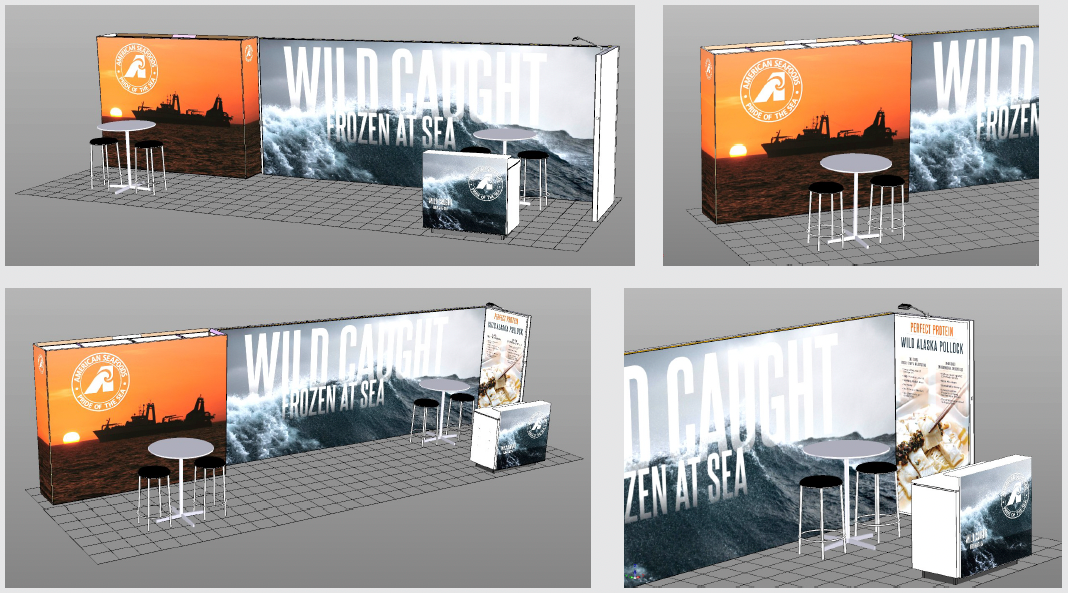 CAD Proposal -American Seafoods for Boston Seafood Show