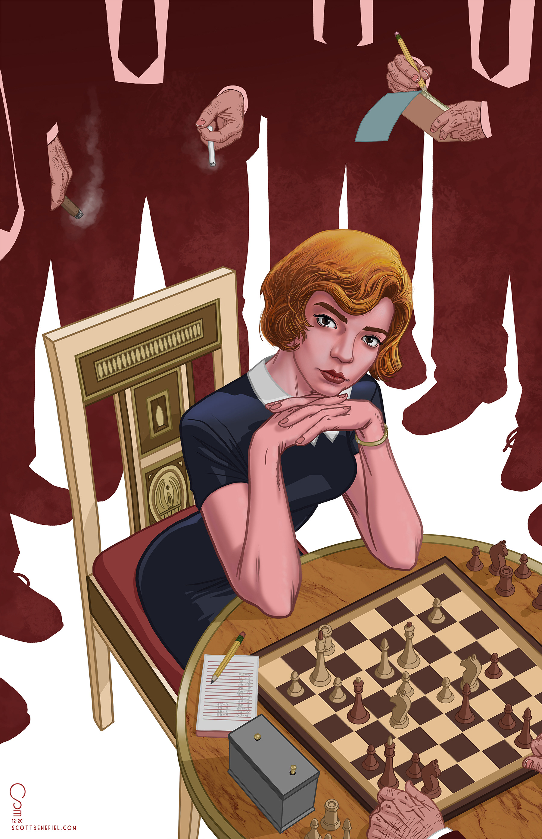 "The Queen's Gambit"