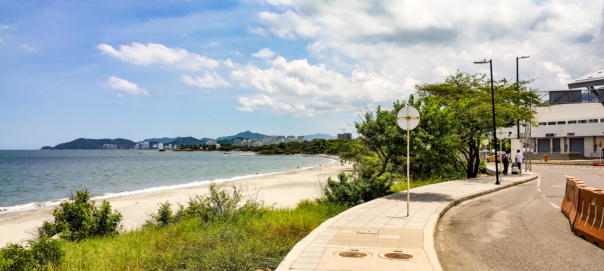 Santa Marta Airport on the Beach!
