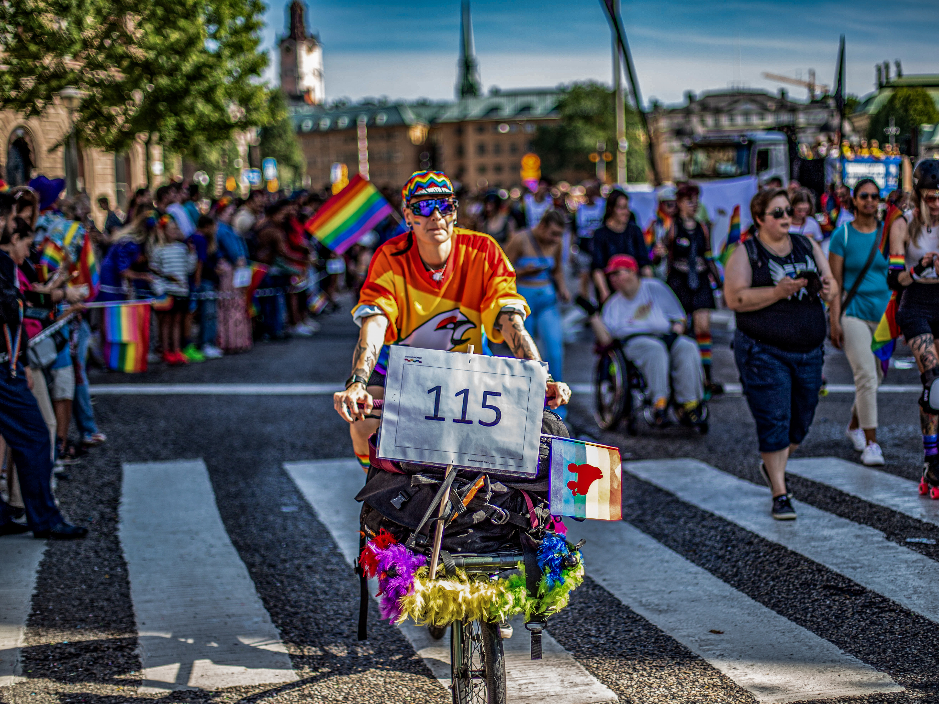 Pride Parade, Stockholm, Sweden, August 5, 2023