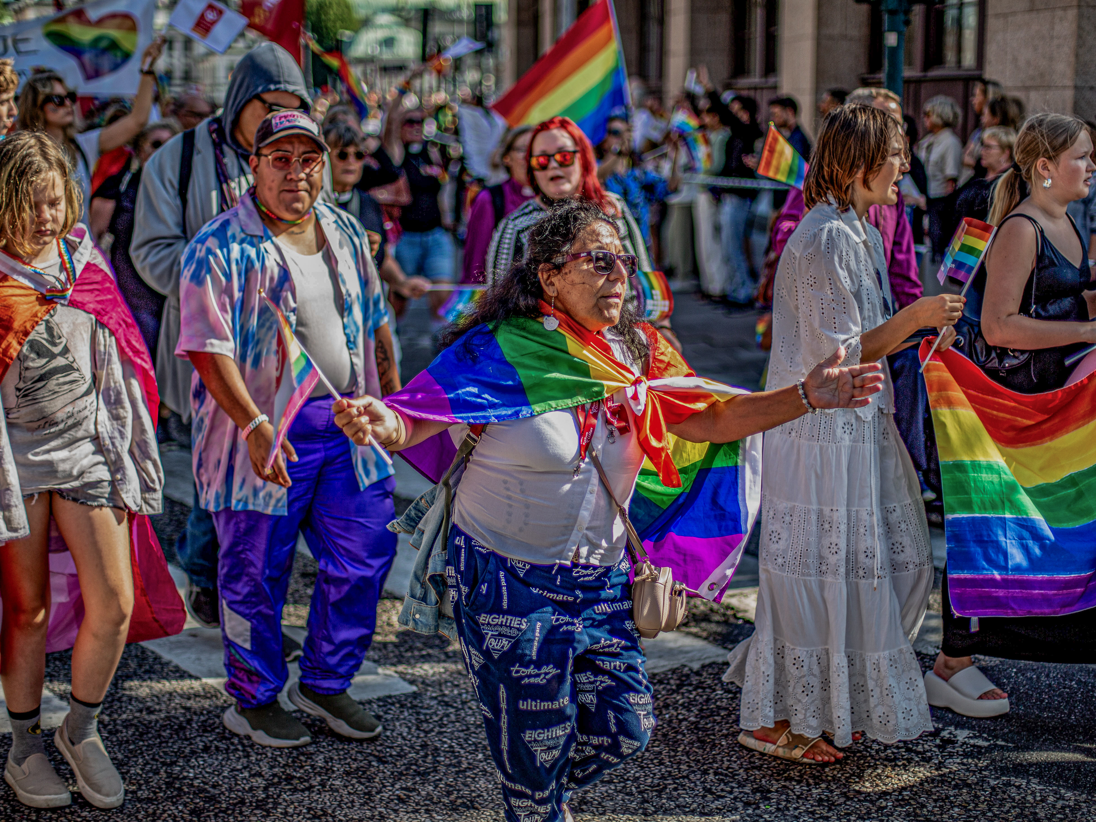 Pride Parade, Stockholm, Sweden, August 5, 2023