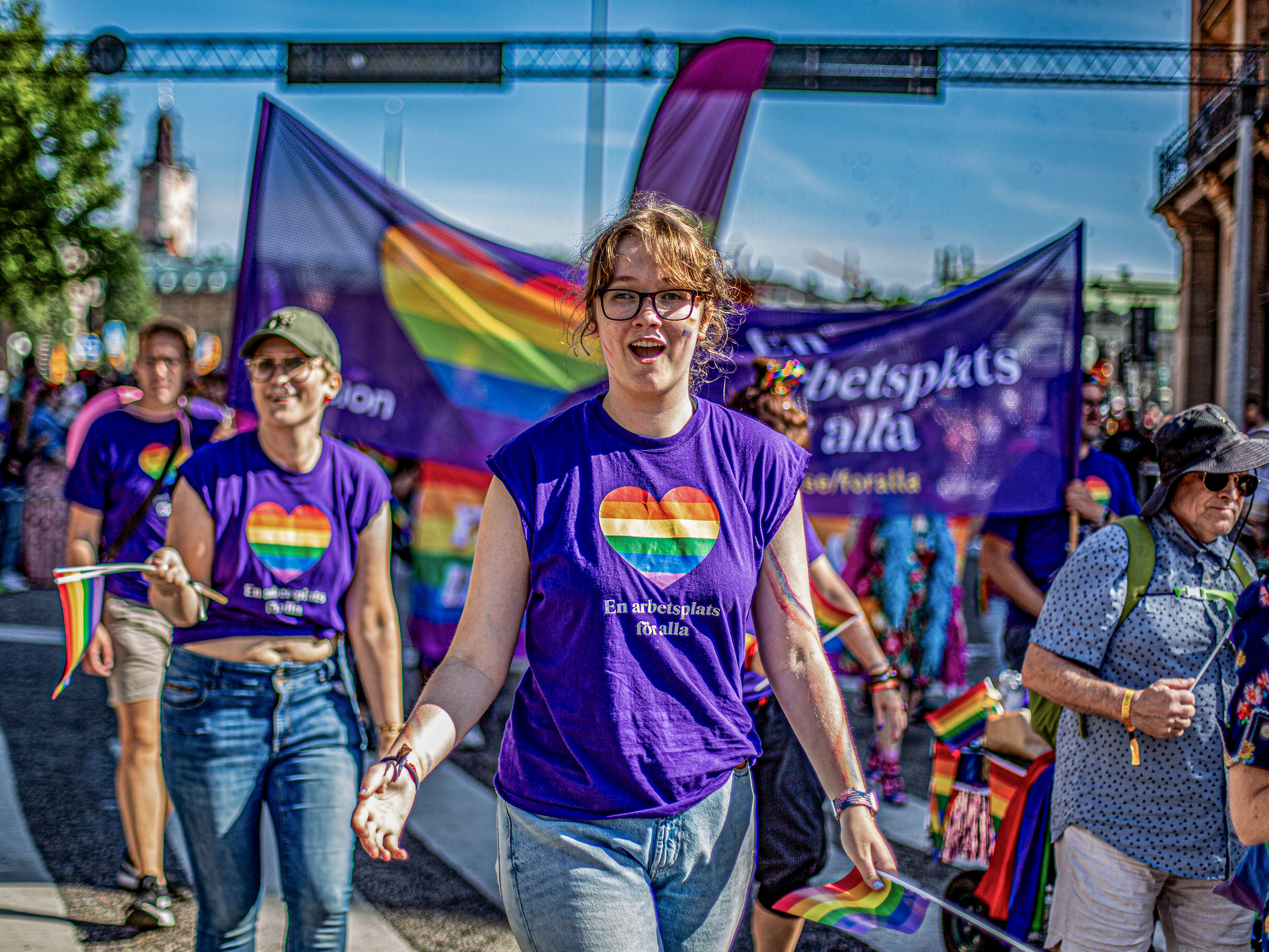 Pride Parade, Stockholm, Sweden, August 5, 2023