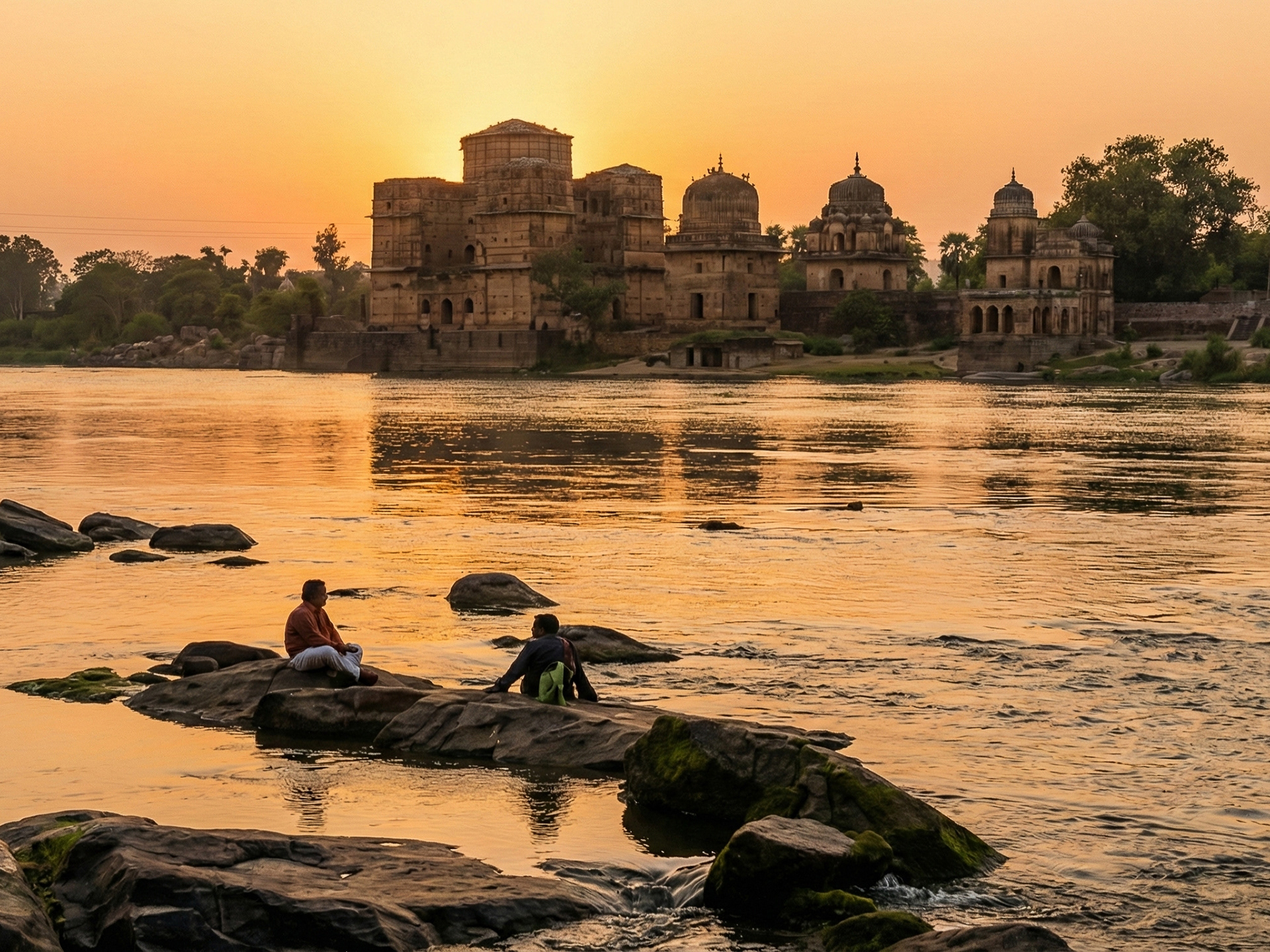 On the Rocks, Orchha